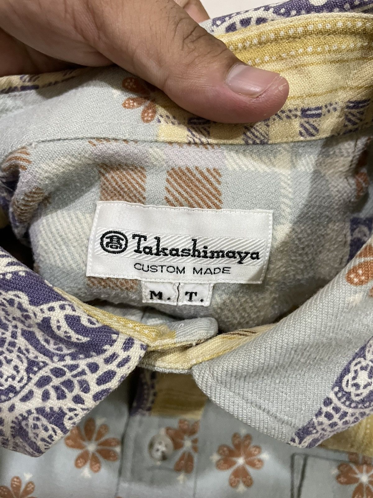 Japanese Brand Takashimaya Custom Made Shirt