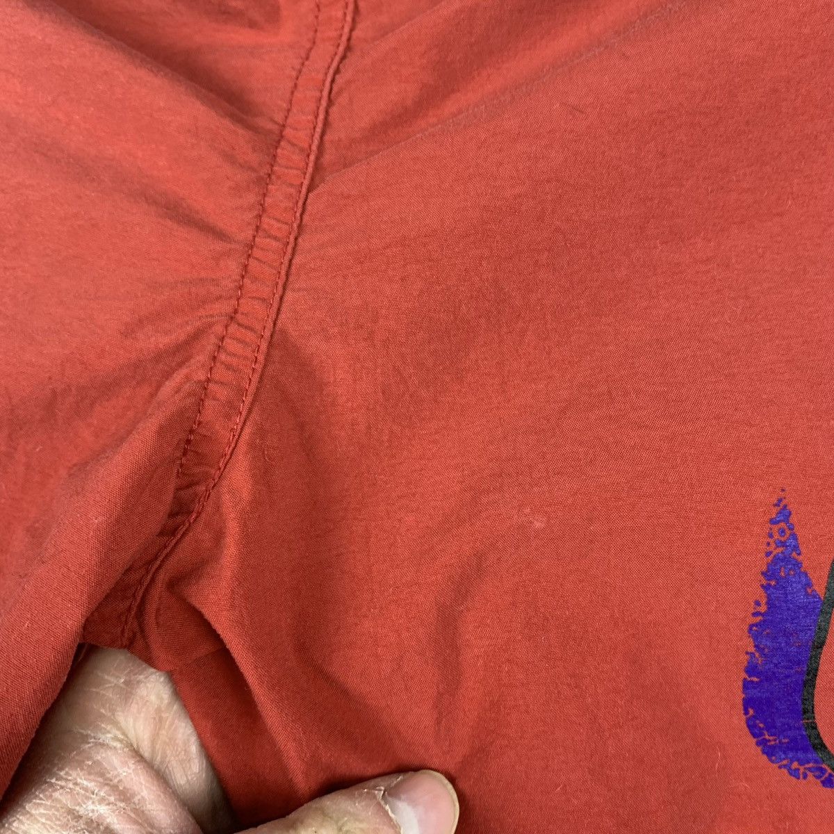 Nike Vintage Nike Retro Swim Nylon Shorts Red Size L Drill Style Size US 34 / EU 50 - 16 Thumbnail