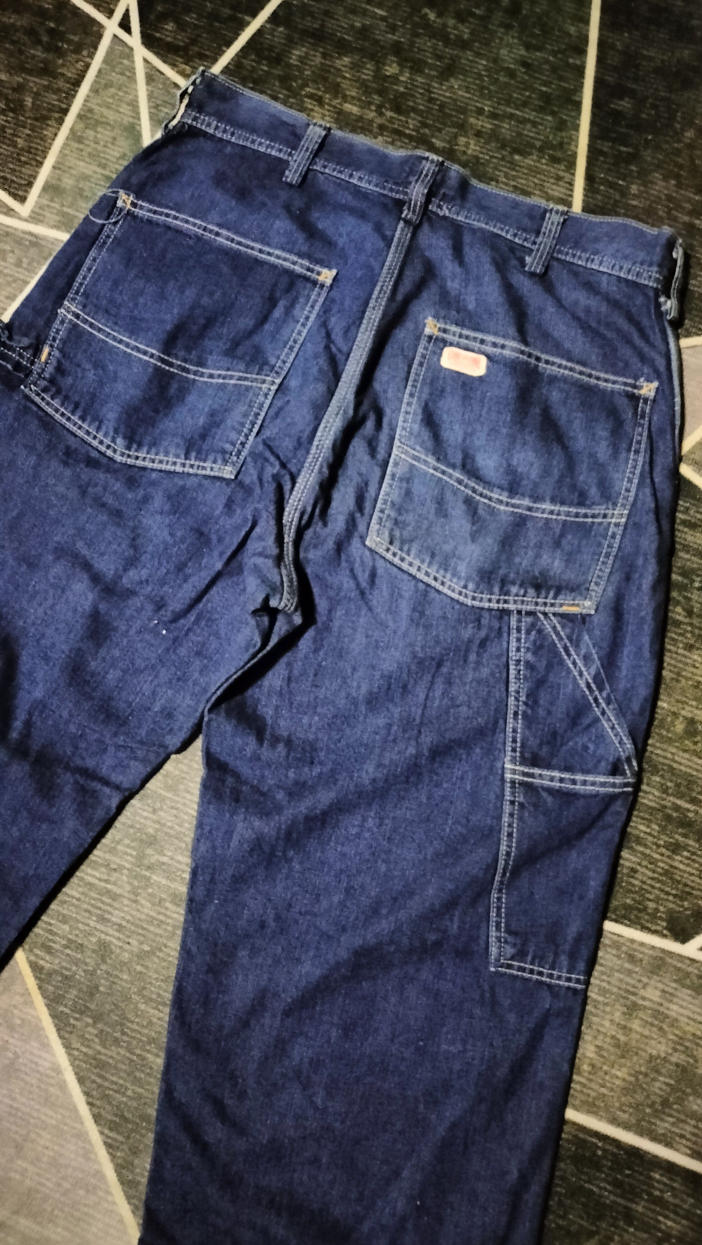 Vintage Vintage 90s One O One Carpenter Denim Work wear Japan Size US 32 / EU 48 - 5 Thumbnail