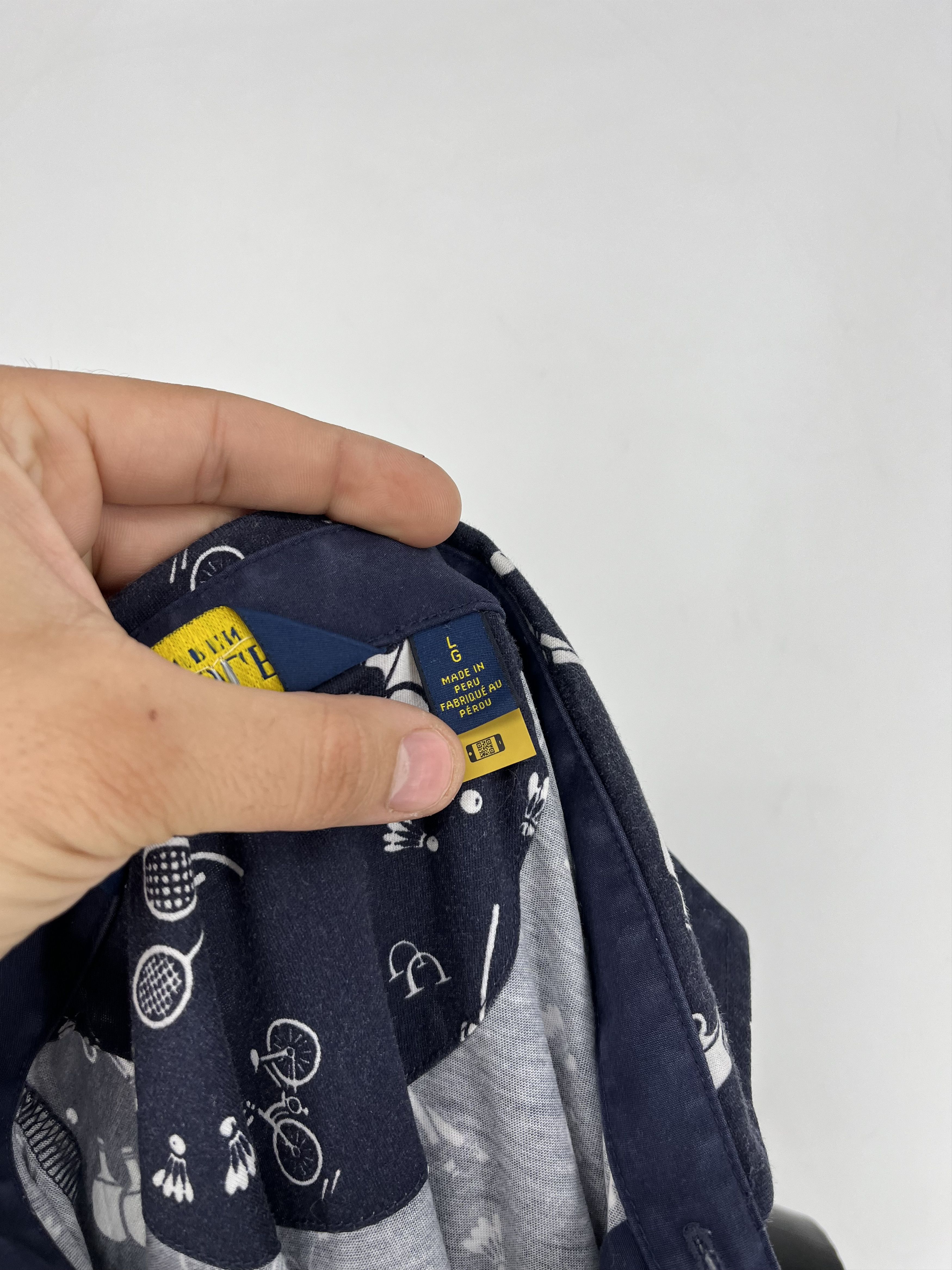 Polo Ralph Lauren × Ralph Lauren × Vintage Polo Golf Ralph Lauren Printed Pima Jersey Polo Weekend Size US L / EU 52-54 / 3 - 12 Thumbnail