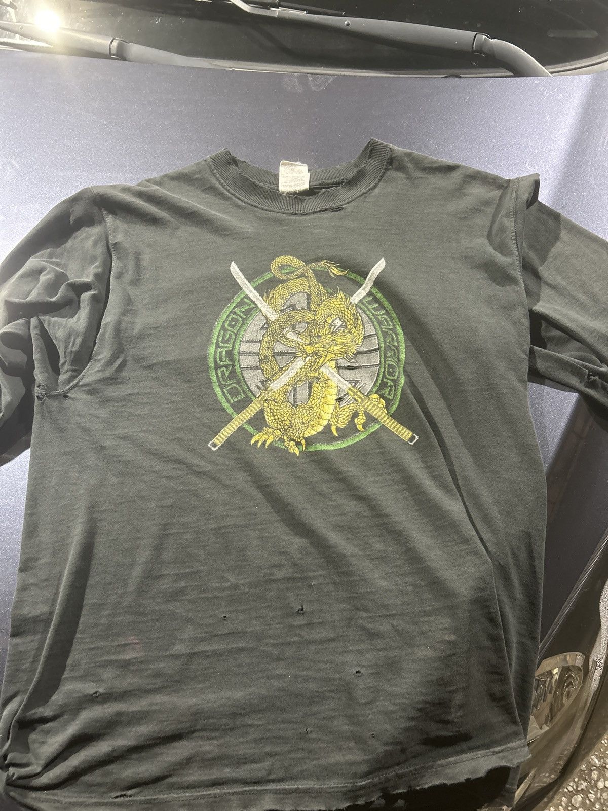 Vintage Gragon sword slong sleeve Size US L / EU 52-54 / 3 - 1 Thumbnail