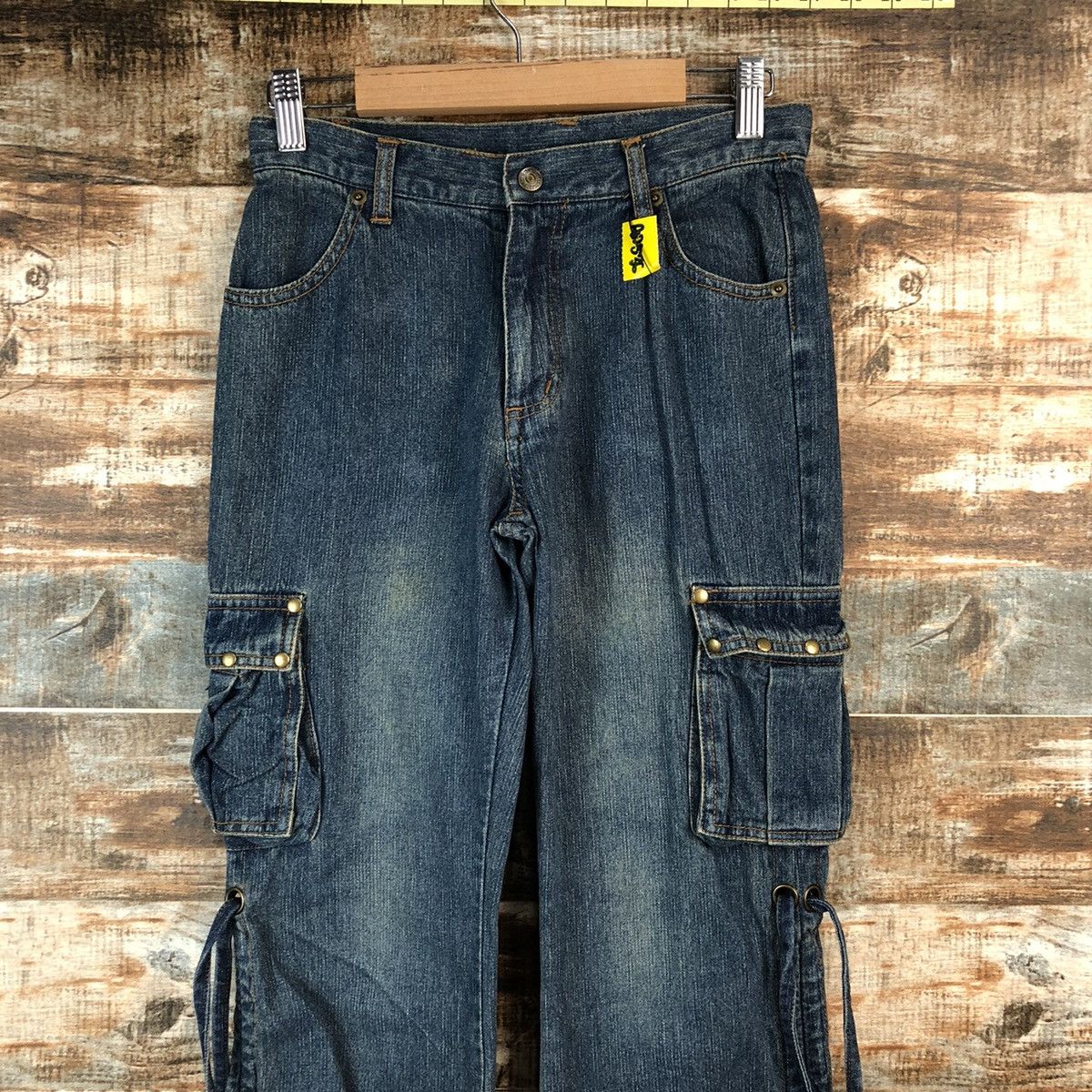 Japanese Brand Japan seditionaries punk Blue Jeans denim Pants #A2536 Size US 26 / EU 42 - 4 Thumbnail