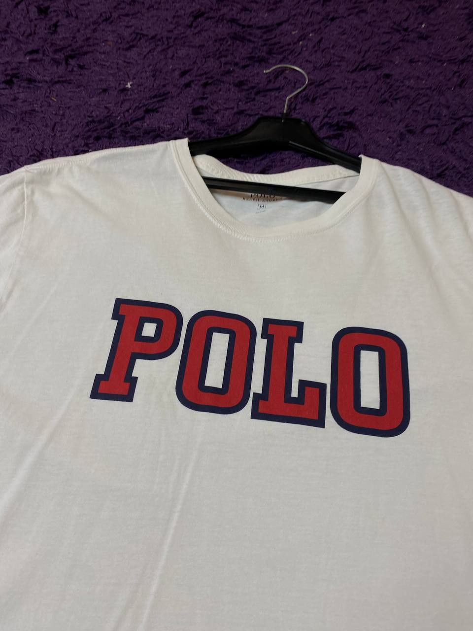 Polo Ralph Lauren Vintage big logo T-Shirt Polo Ralph Lauren Y2K white size M Size US M / EU 48-50 / 2 - 5 Thumbnail