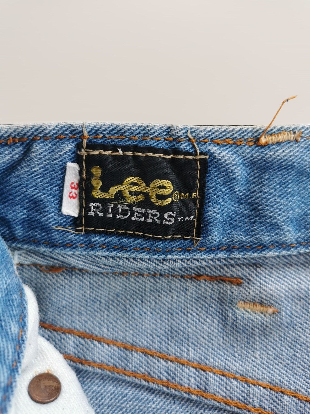 Jean Jeans lee rider vintage Size US 32 / EU 48 - 5 Thumbnail