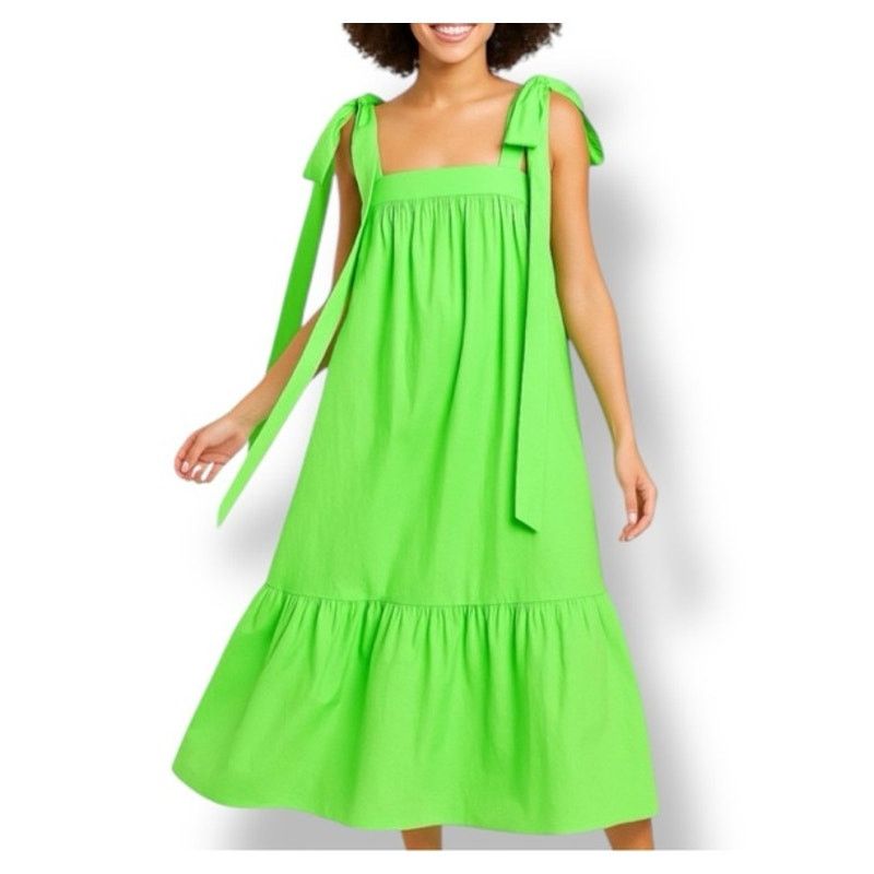 Christopher John Rogers Christopher John Rogers X Target Dress Bright Green High Low Size S / US 4 / IT 40 - 2 Thumbnail