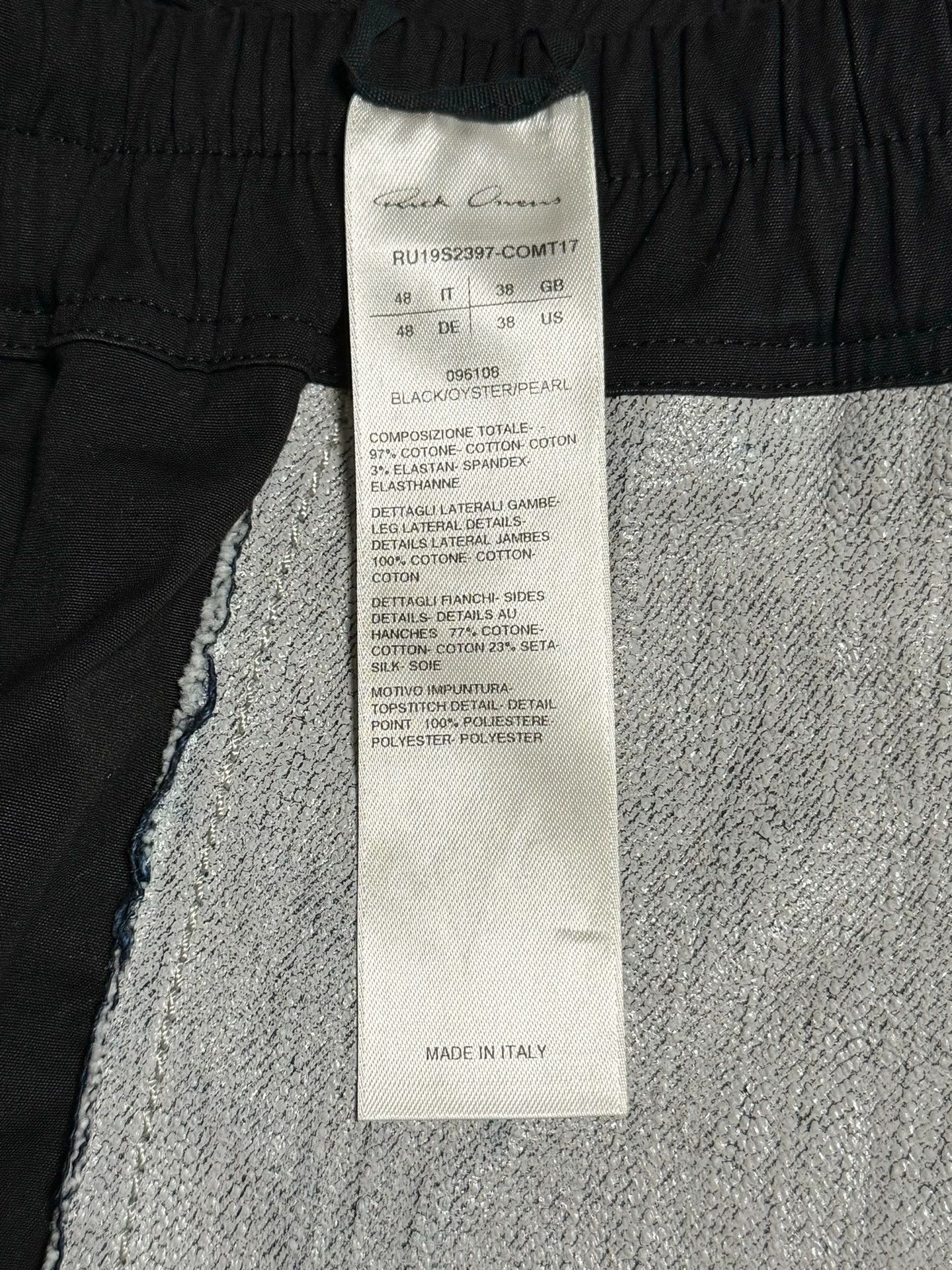 Rick Owens Rick Owens Mainline 48 Short 99 New Size US 39 - 3 Thumbnail