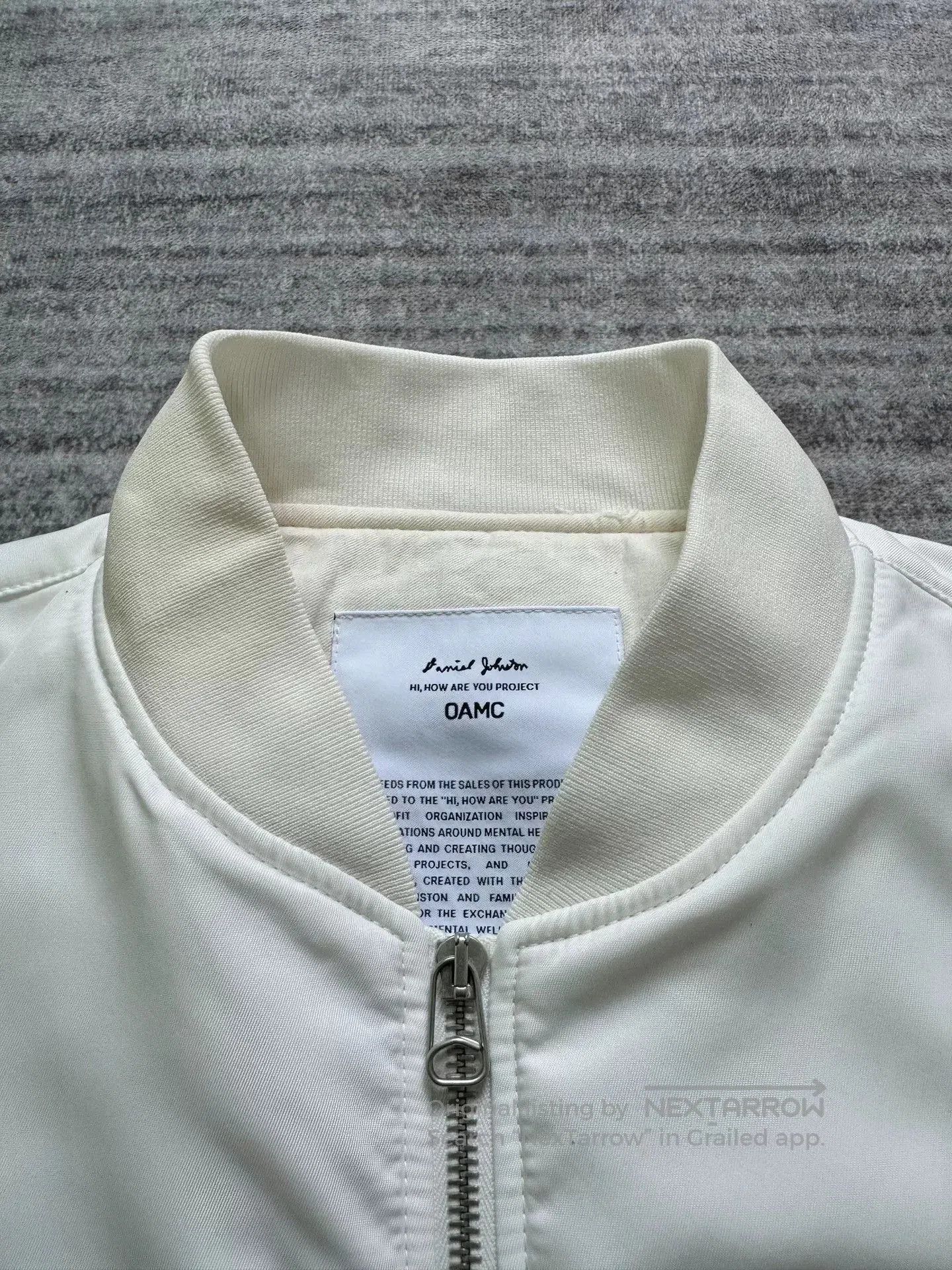 OAMC white patch bomber jacket by OAMC. Size US S / EU 44-46 / 1 - 4 Thumbnail