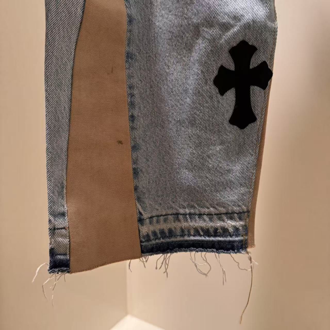 Chrome Hearts × Gallery Dept. Chrome hearts x Gallery dept 1 of 1 custom denim flare sz 34 Size US 34 / EU 50 - 11 Thumbnail
