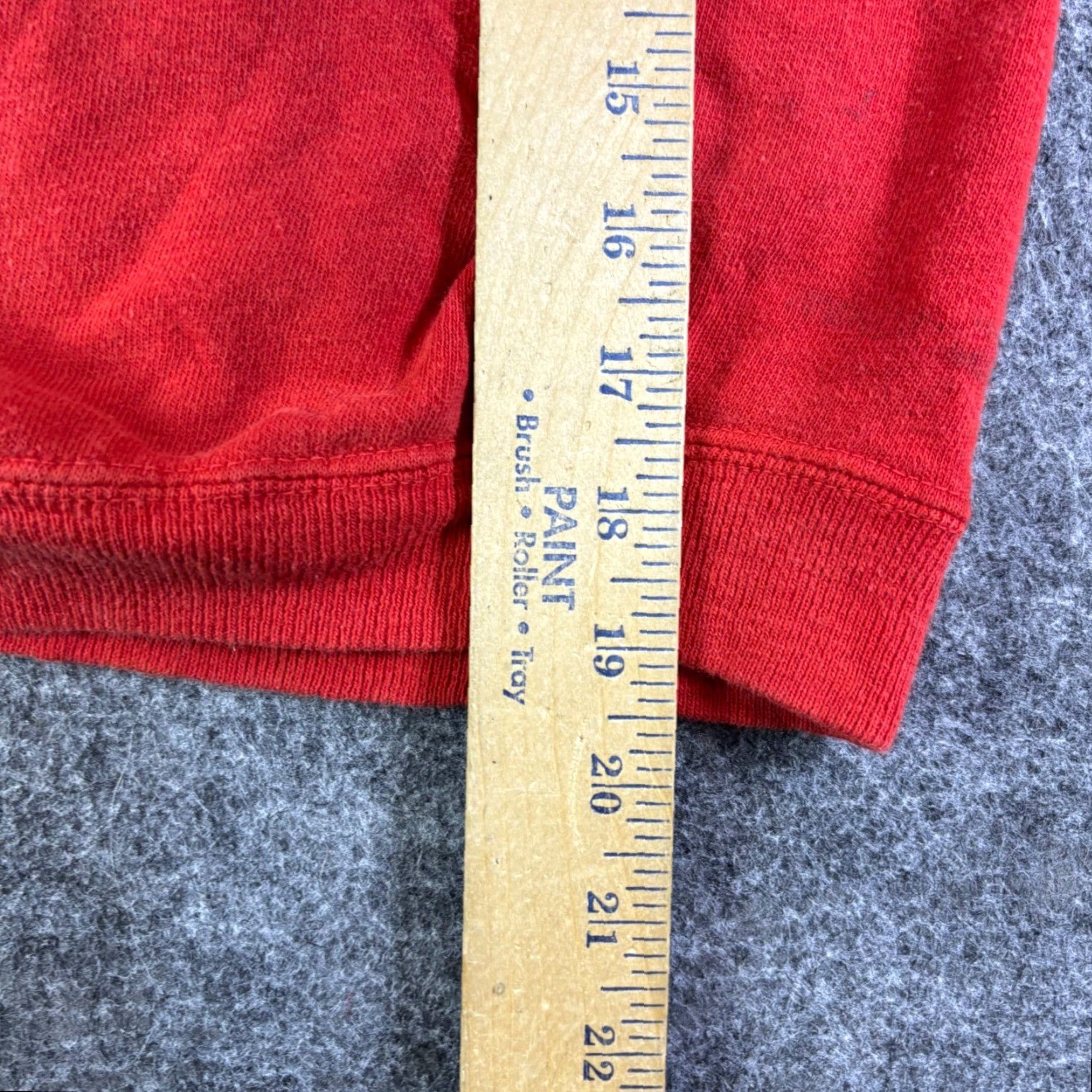 Vintage VINTAGE Baja Buggin Graphic Sweatshirt Red Raglan Crewneck Distressed S/M Shirt Adult XS? Size US S / EU 44-46 / 1 - 4 Thumbnail
