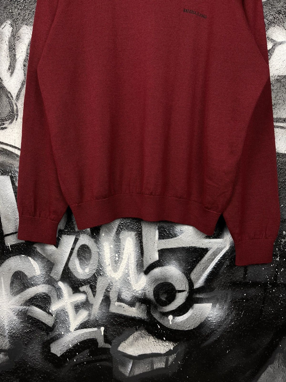 Kenzo × Vintage Vintage Kenzo Jeans Big Logo Sweater Size US L / EU 52-54 / 3 - 6 Thumbnail