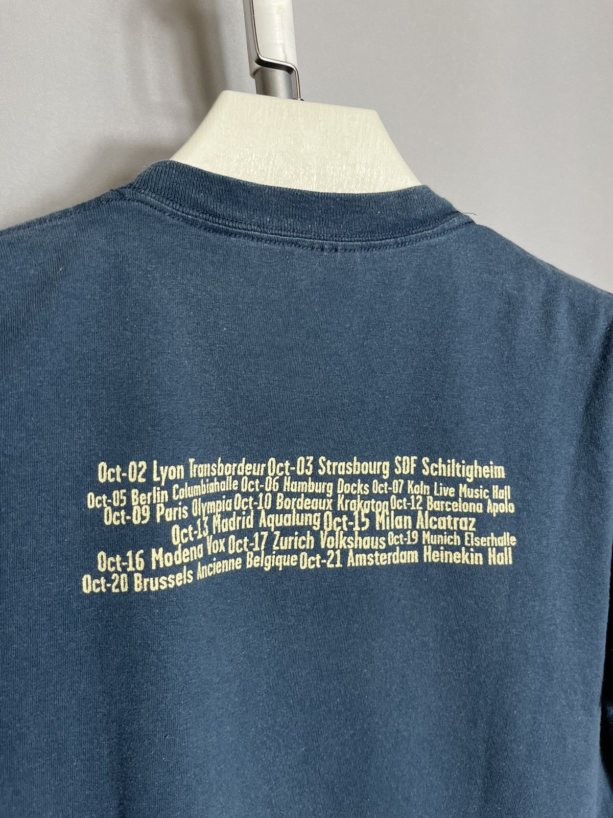 Gildan Stereophonics Concert Tour T-shirt 2003 blue vintage mens Size US M / EU 48-50 / 2 - 6 Thumbnail