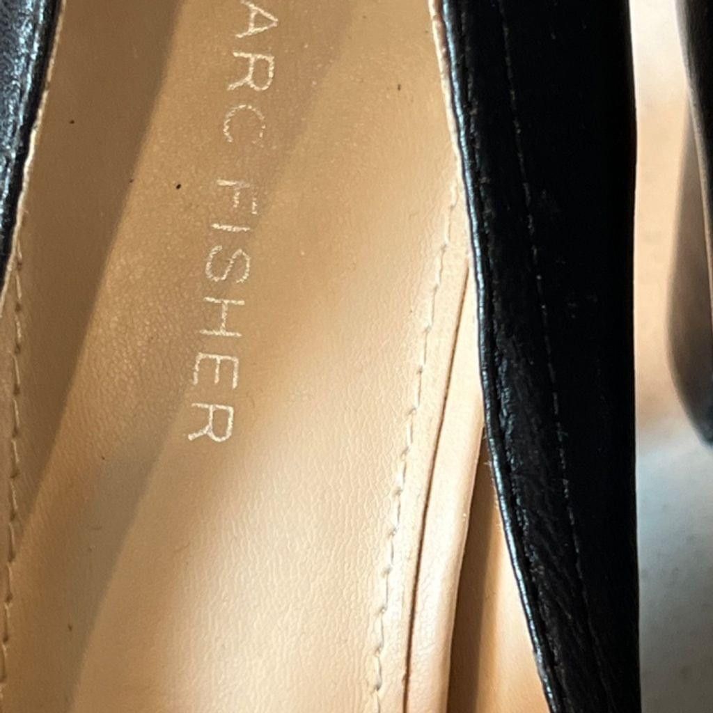 Marc Fisher 4” thick heel memory foam size 10 black Marc Fisher heels Size US 10 / IT 40 - 6 Thumbnail