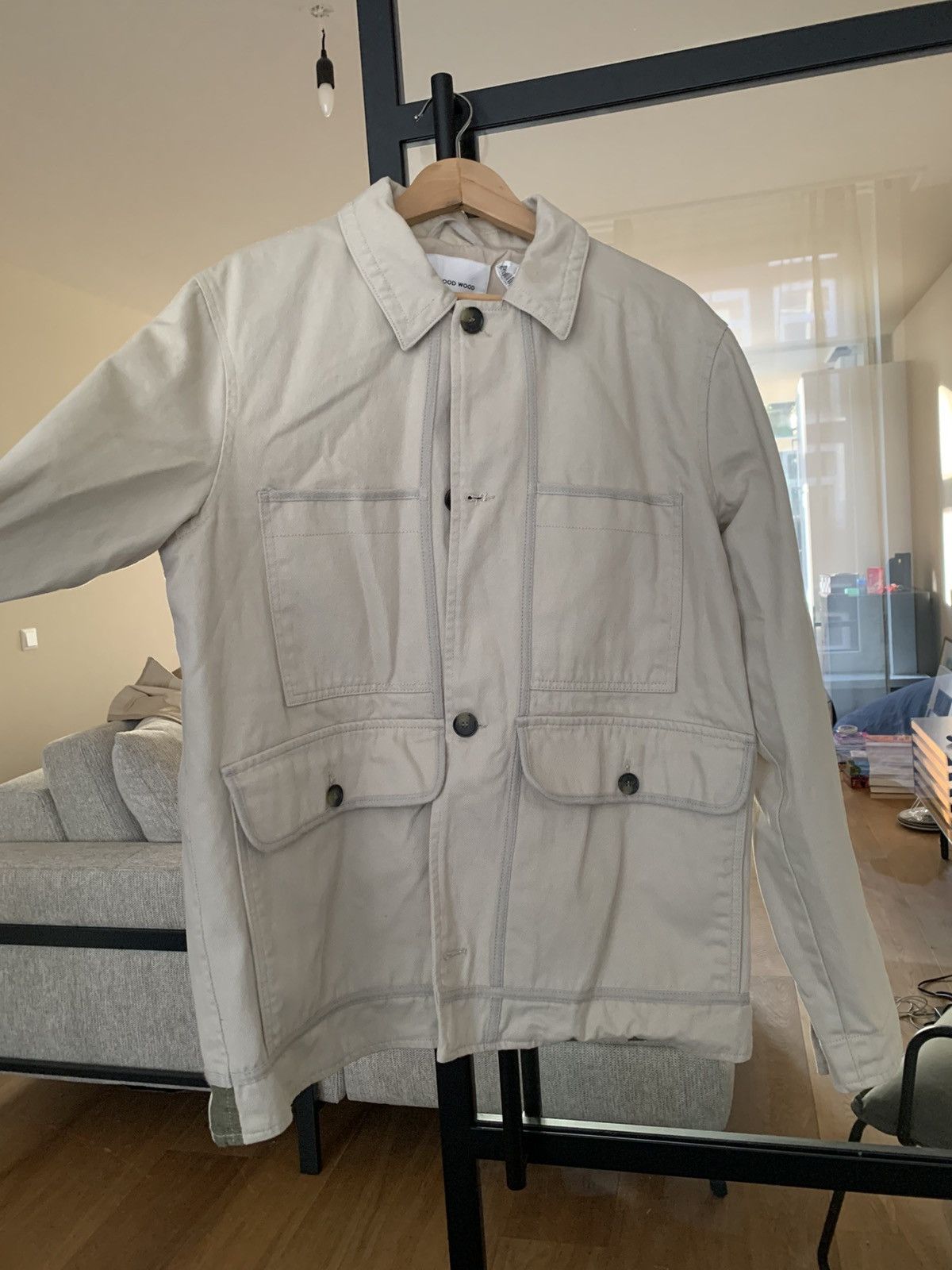 Wood Wood Bosco Twill Jacket Wood Wood Size US L / EU 52-54 / 3 - 1 Thumbnail