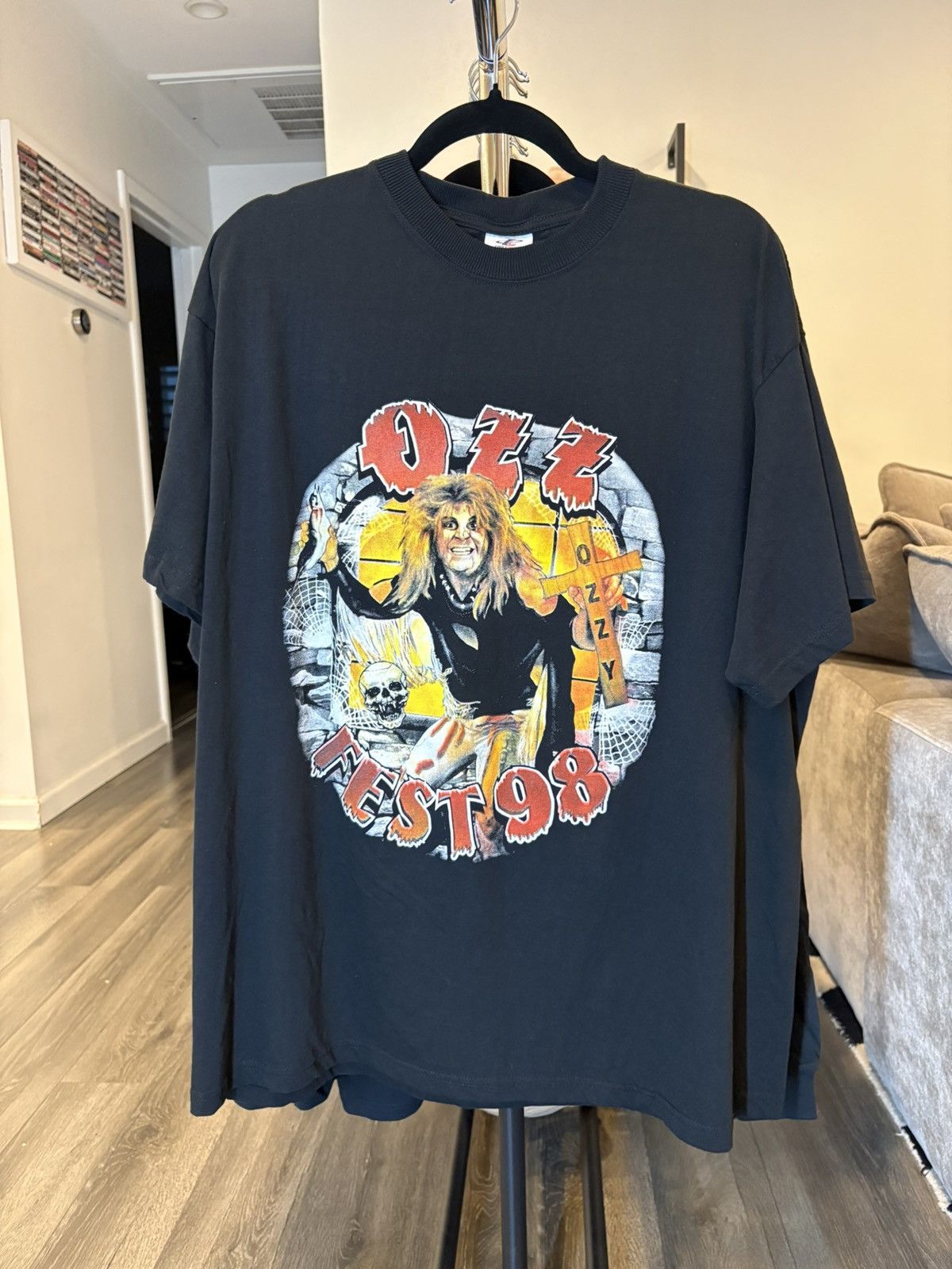 Ozzy Osbourne 1998 ozzfest tee shirt Size US XL / EU 56 / 4 - 1 Thumbnail