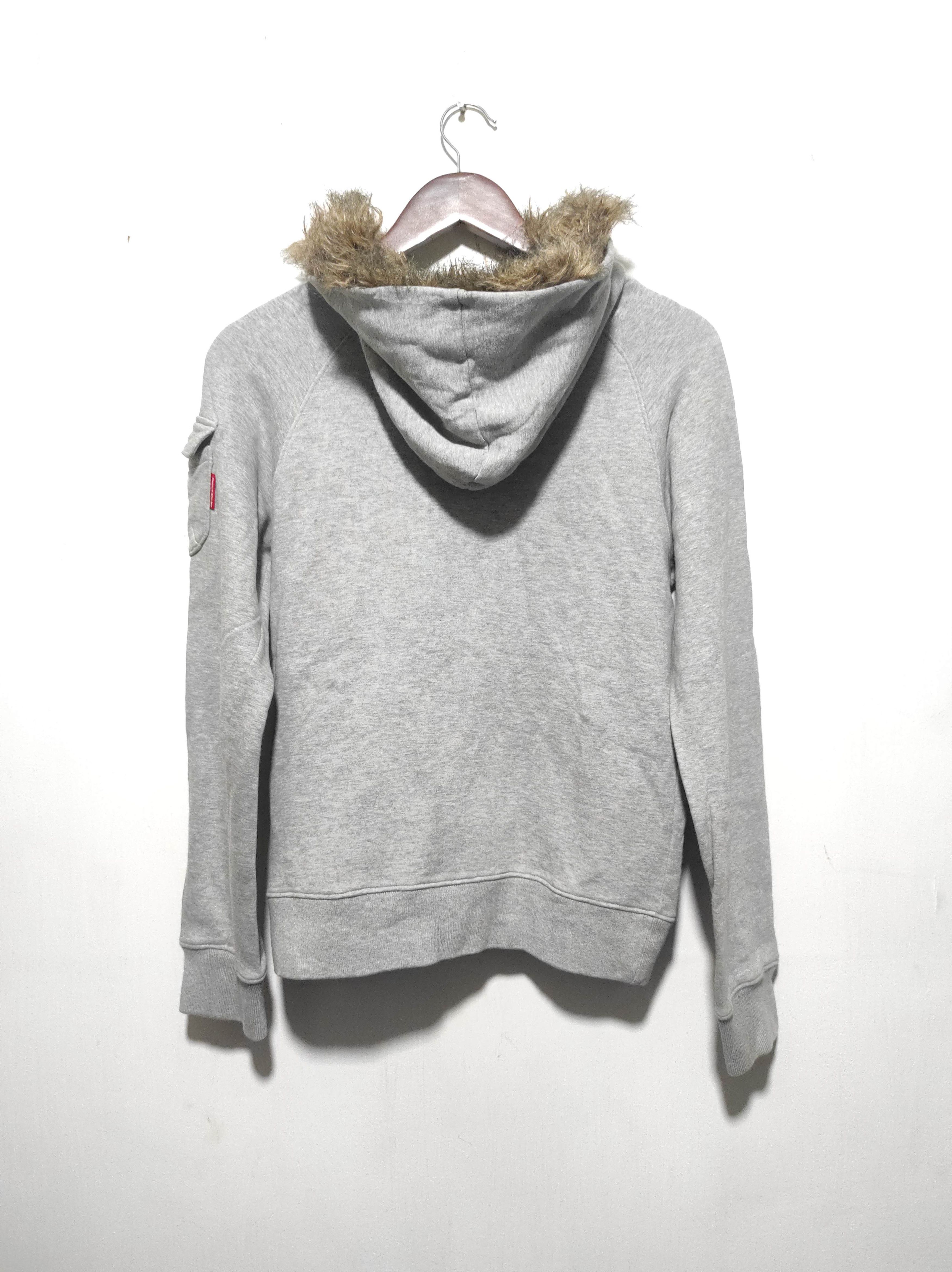 Japanese Brand Earth Music & Ecology Zip Fur Hoodie IfSixWasNine LGB style Size S / US 4 / IT 40 - 12 Thumbnail