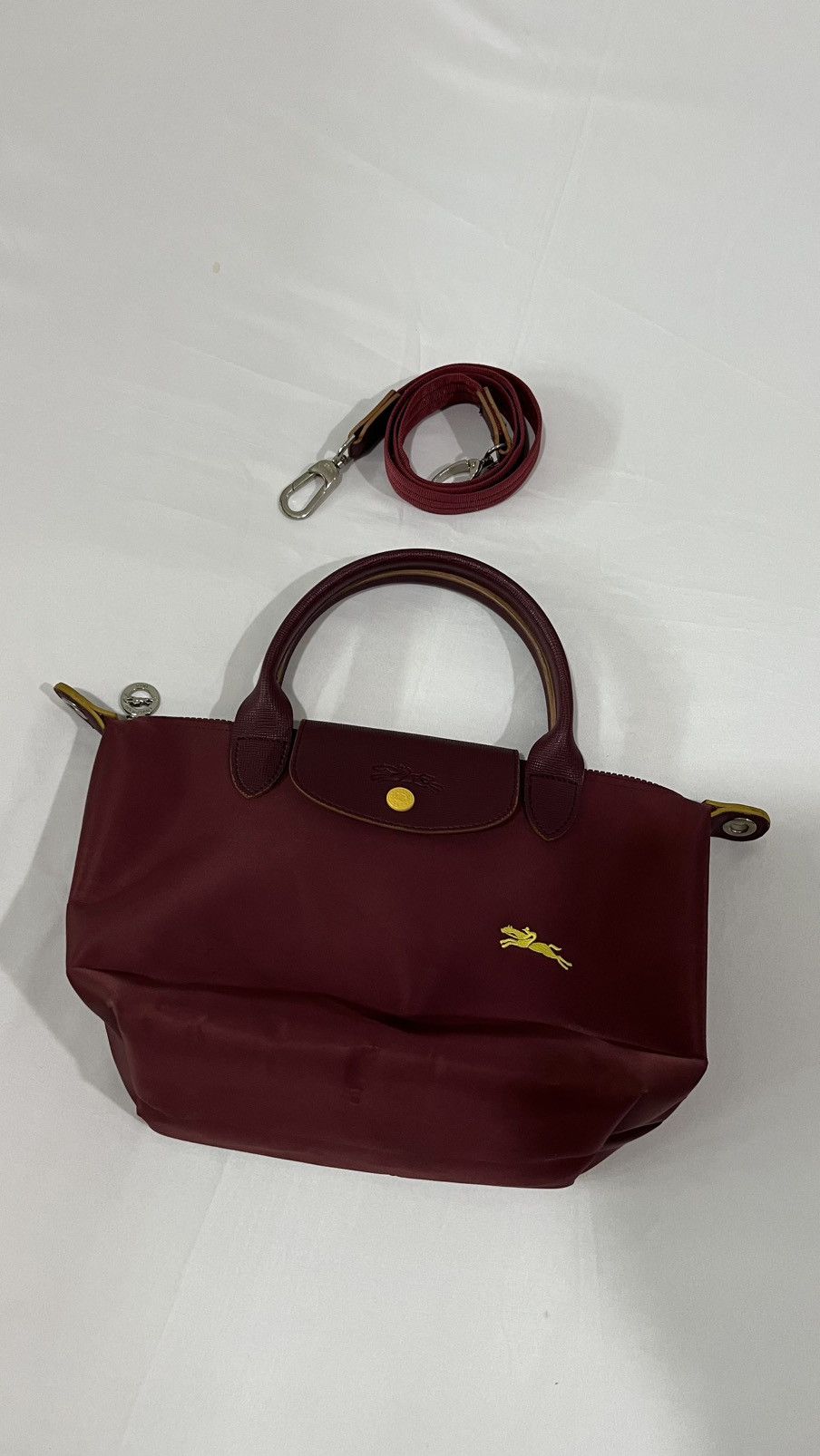 Longchamp Longchamp Modele Depose Maroon Size ONE SIZE - 1 Thumbnail