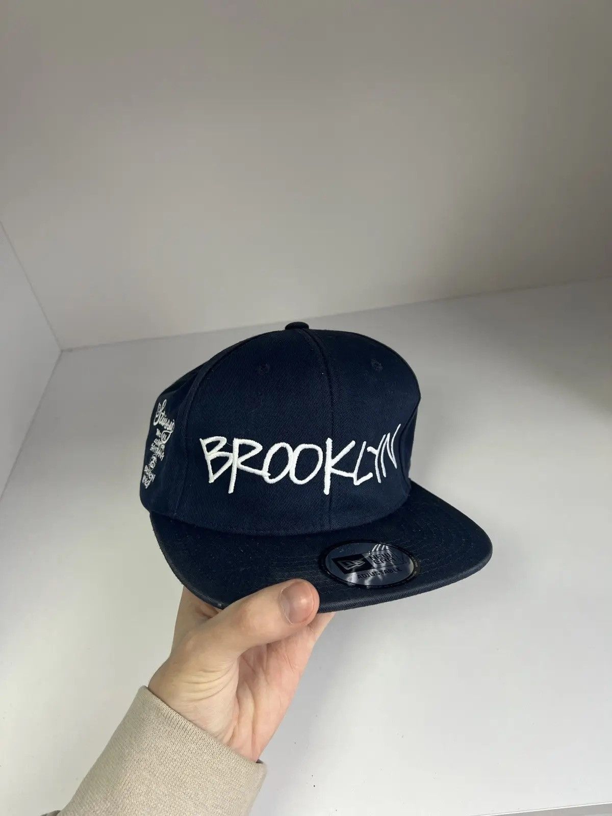 Stussy × Vintage Vintage Stussy Brooklyn cap Size ONE SIZE - 12 Thumbnail