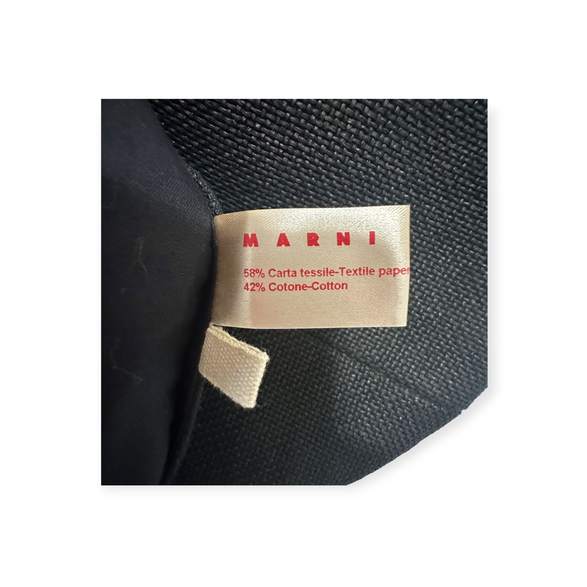 Marni Vintage Marni Textured Mini Skirt – Black/Navy, Made in Ital Size 30" / US 8 / IT 44 - 4 Thumbnail