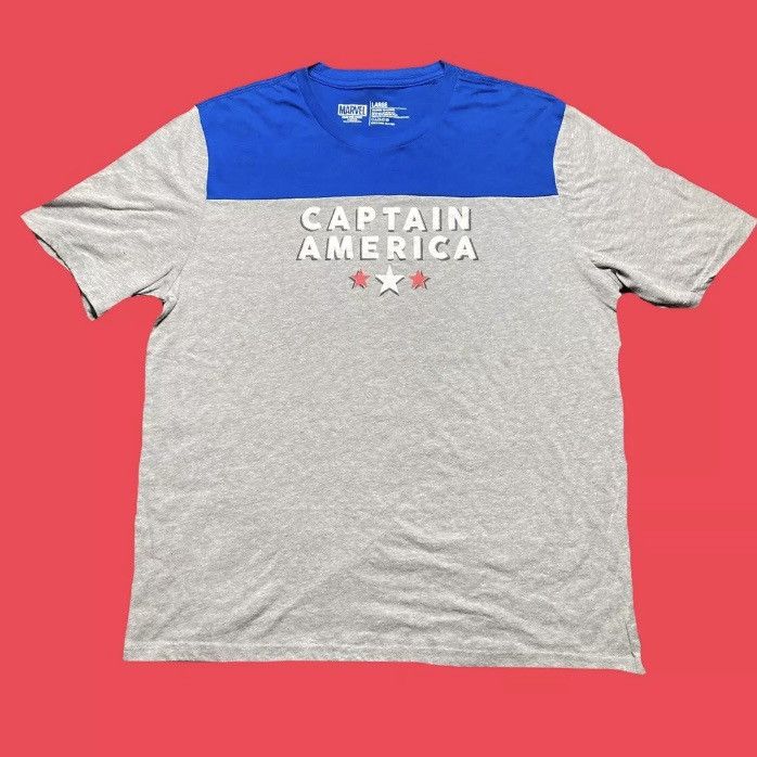 Disney × Marvel Comics Marvel Captain America Superhero T Shirt Size US L / EU 52-54 / 3 - 1 Thumbnail