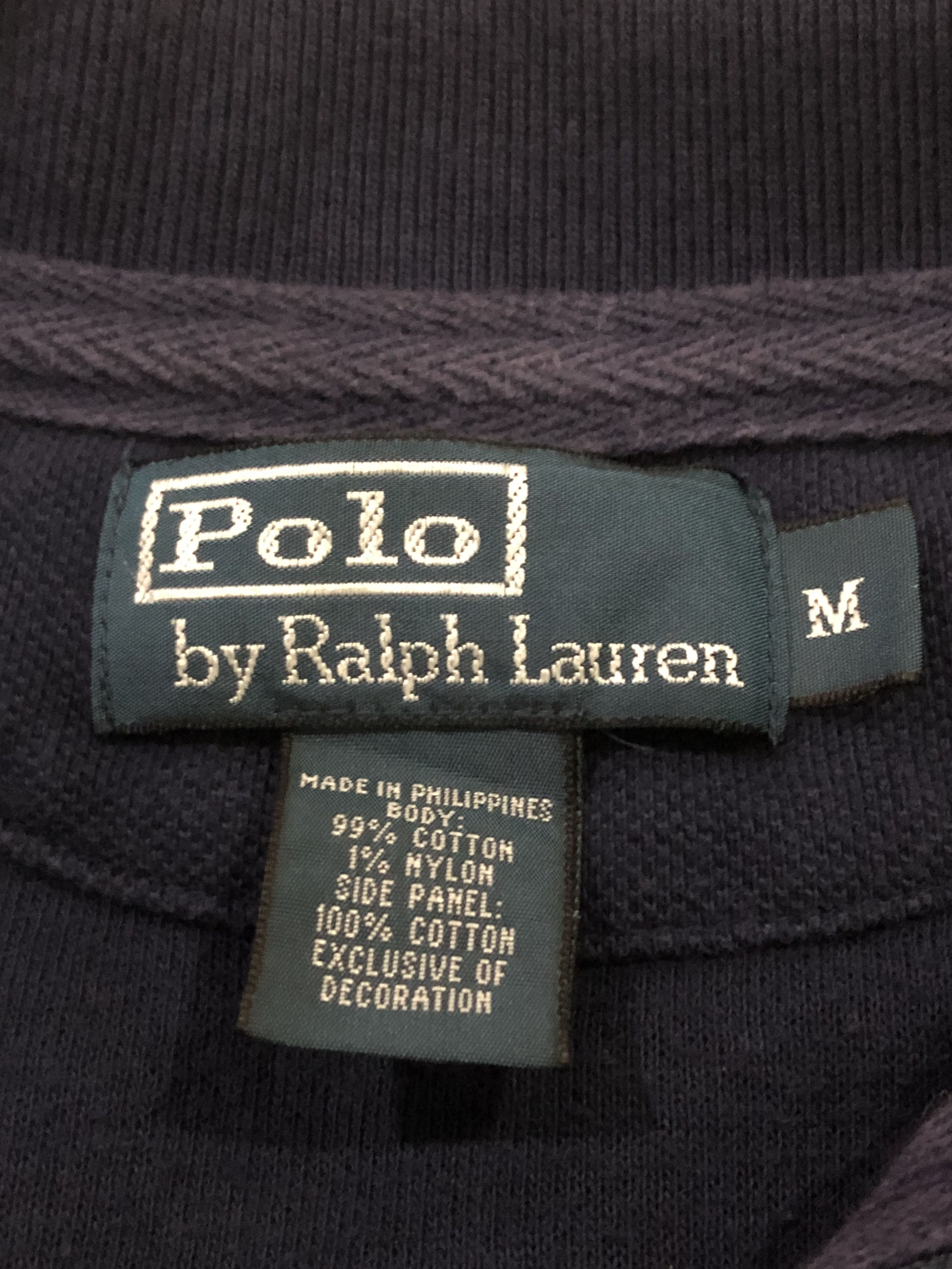 Polo Ralph Lauren Vintage Ralph Lauren Big Pony Zip-Up Jacket Navy Blue Size US M / EU 48-50 / 2 - 4 Thumbnail
