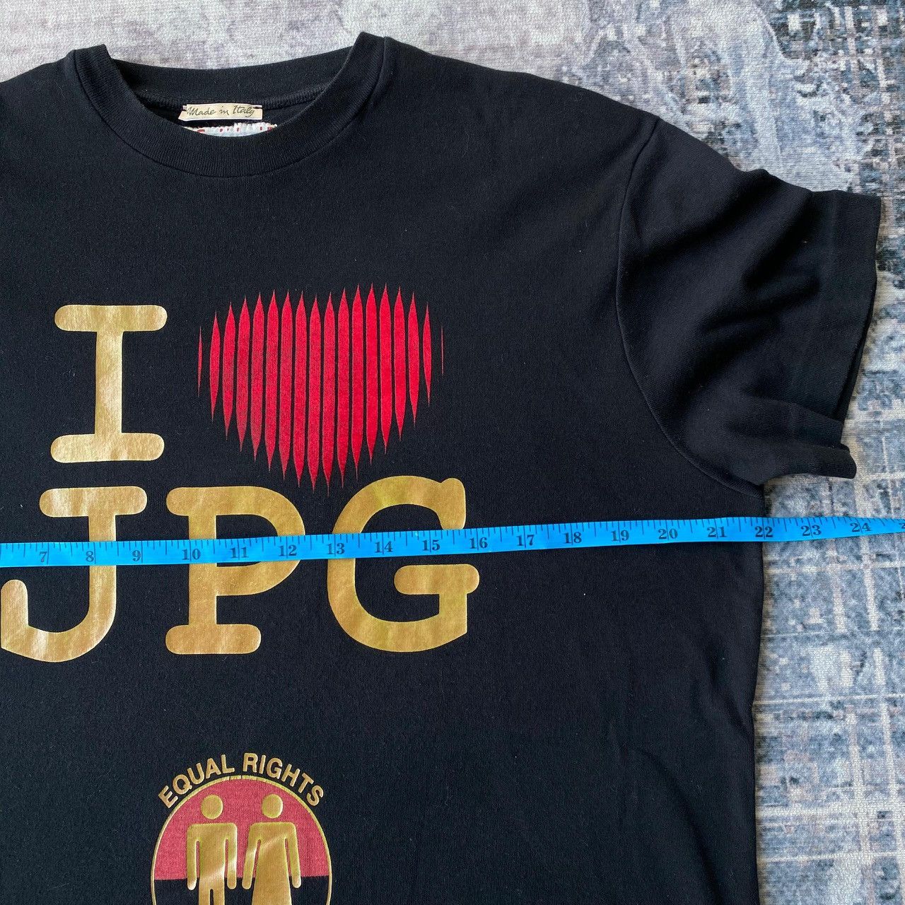 Jean Paul Gaultier Archive “I ❤️ JPG” Equal Rights Tshirt Size US L / EU 52-54 / 3 - 11 Thumbnail