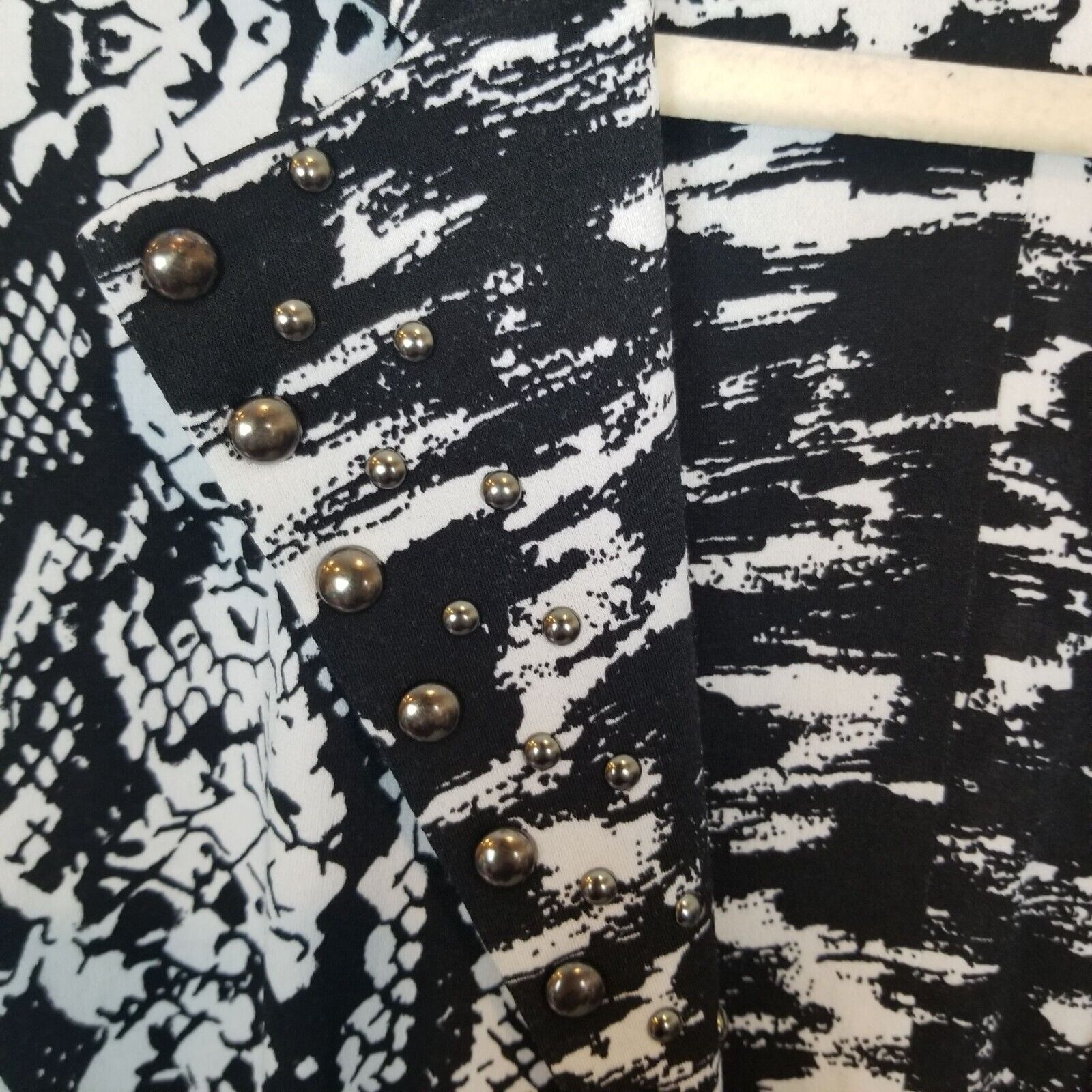 Alberto Alberto Makali Artsy Blazer Jacket Studded Abstract Size S Size S / US 4 / IT 40 - 6 Thumbnail