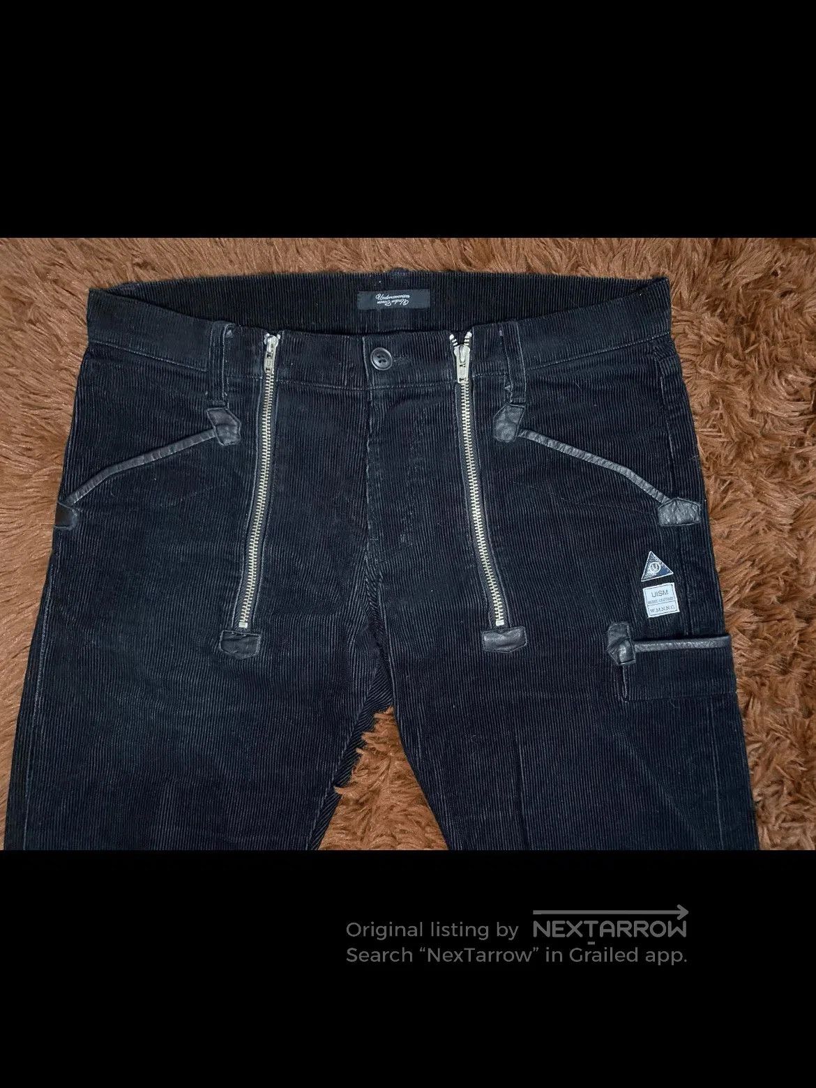 Undercover Sz 2 Undercover 09AW Multi Zipper Corduroy Pants. Size US 30 / EU 46 - 3 Thumbnail