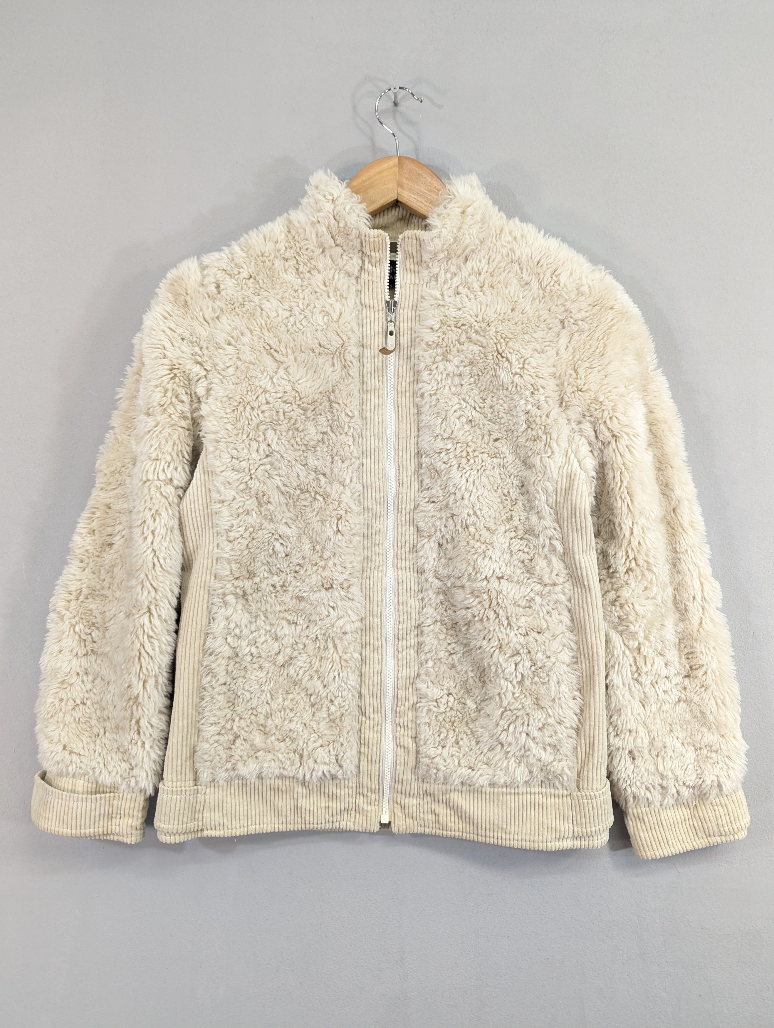 Sonia Rykiel Sonia By Sonia Rykiel Fleece Brushed Zipper Jacket Size 32 Size XXS / US 00 / IT 34 - 1 Thumbnail