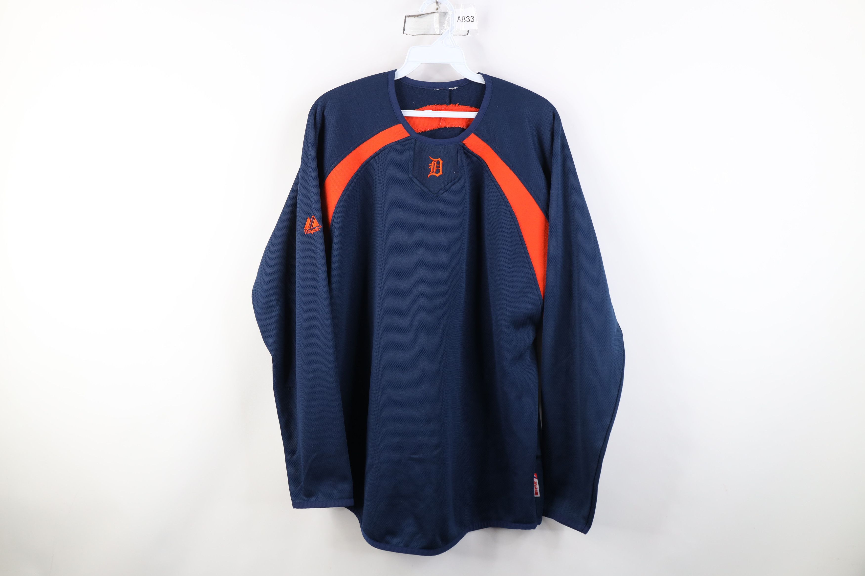 Majestic Vintage Majestic D Detroit Tigers Thermal Sweatshirt Blue Size US L / EU 52-54 / 3 - 1 Thumbnail