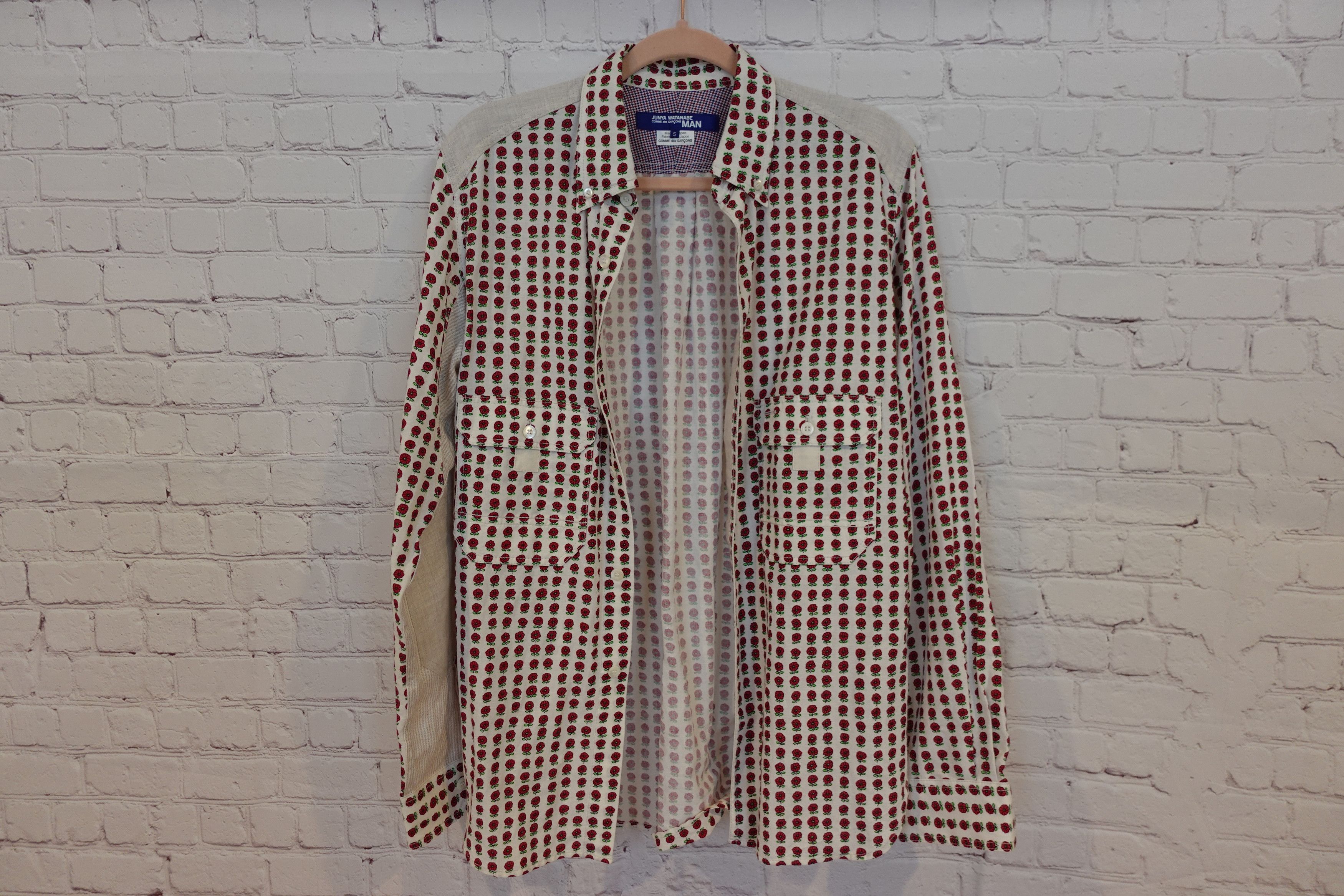 Junya Watanabe Junya Watanabe Flower pattern long sleeve Size US S / EU 44-46 / 1 - 2 Thumbnail