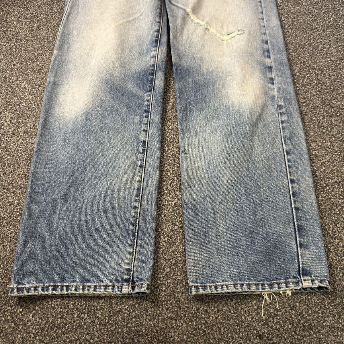 Warehouse 🔥🇯🇵 Vintage 90s Warehouse Distressed Denim Size US 31 - 7 Thumbnail
