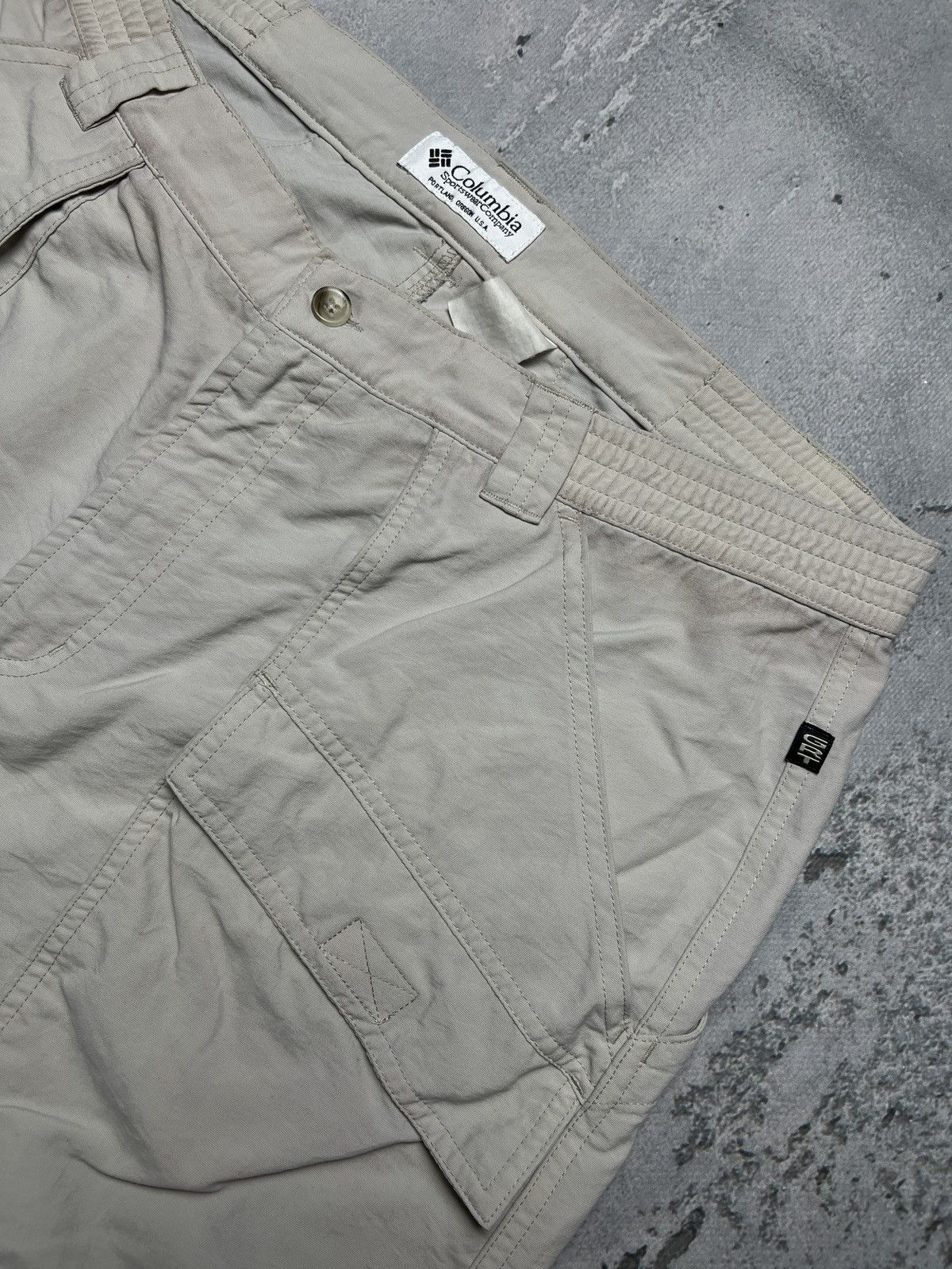 Columbia Vintage Columbia Wide Leg Baggy Outdoor Cargo 2in1 Pants y2k Size US 36 / EU 52 - 9 Thumbnail