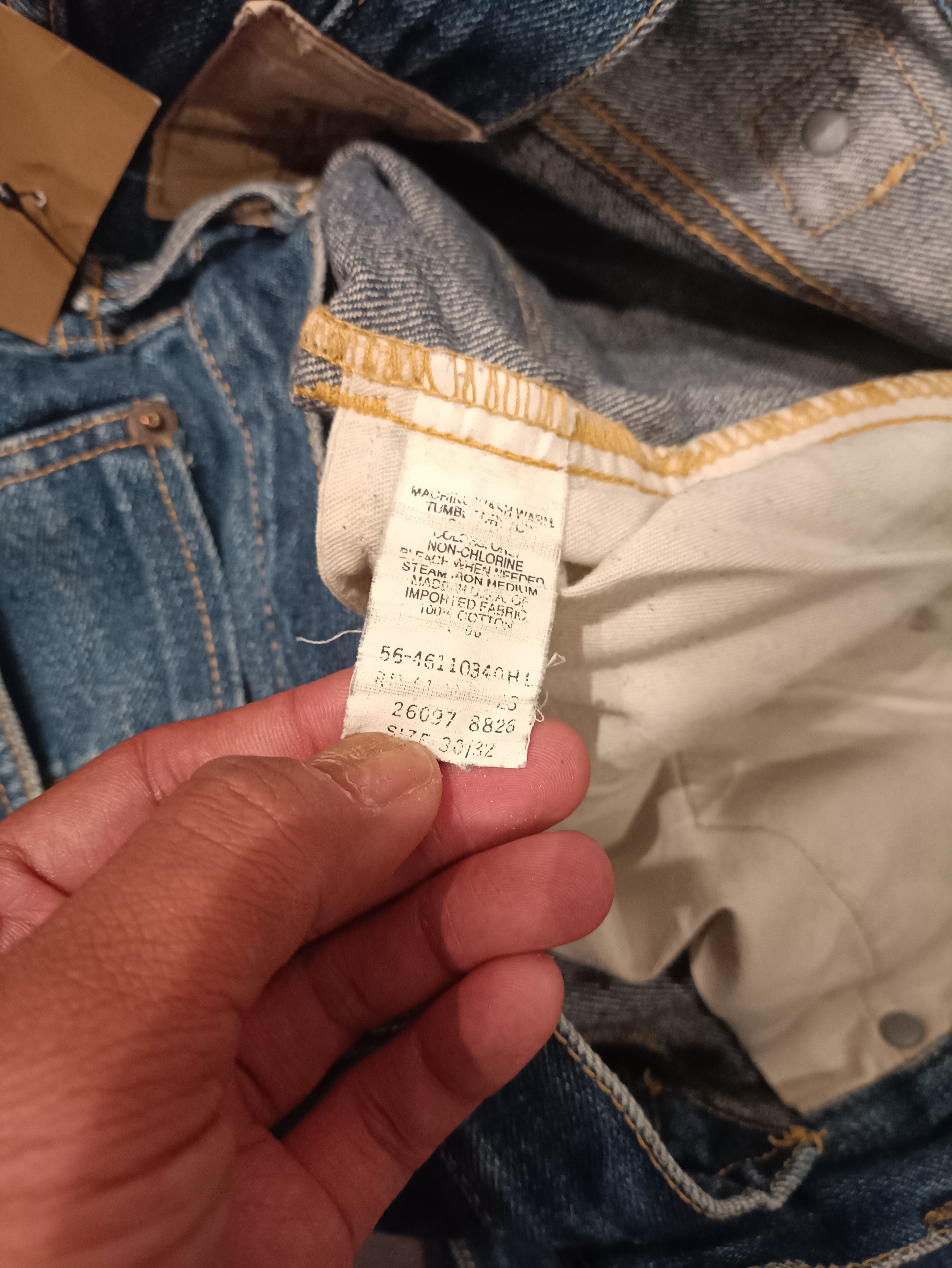RRL Ralph Lauren × Vintage RRL denim backel back Size US 31 - 6 Thumbnail