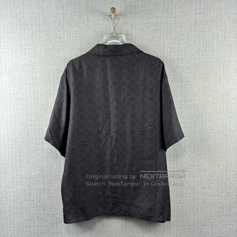 Louis Vuitton Louis Vuitton SS25 monogram full button short sleeve shirt Size US XL / EU 56 / 4 - 3 Thumbnail