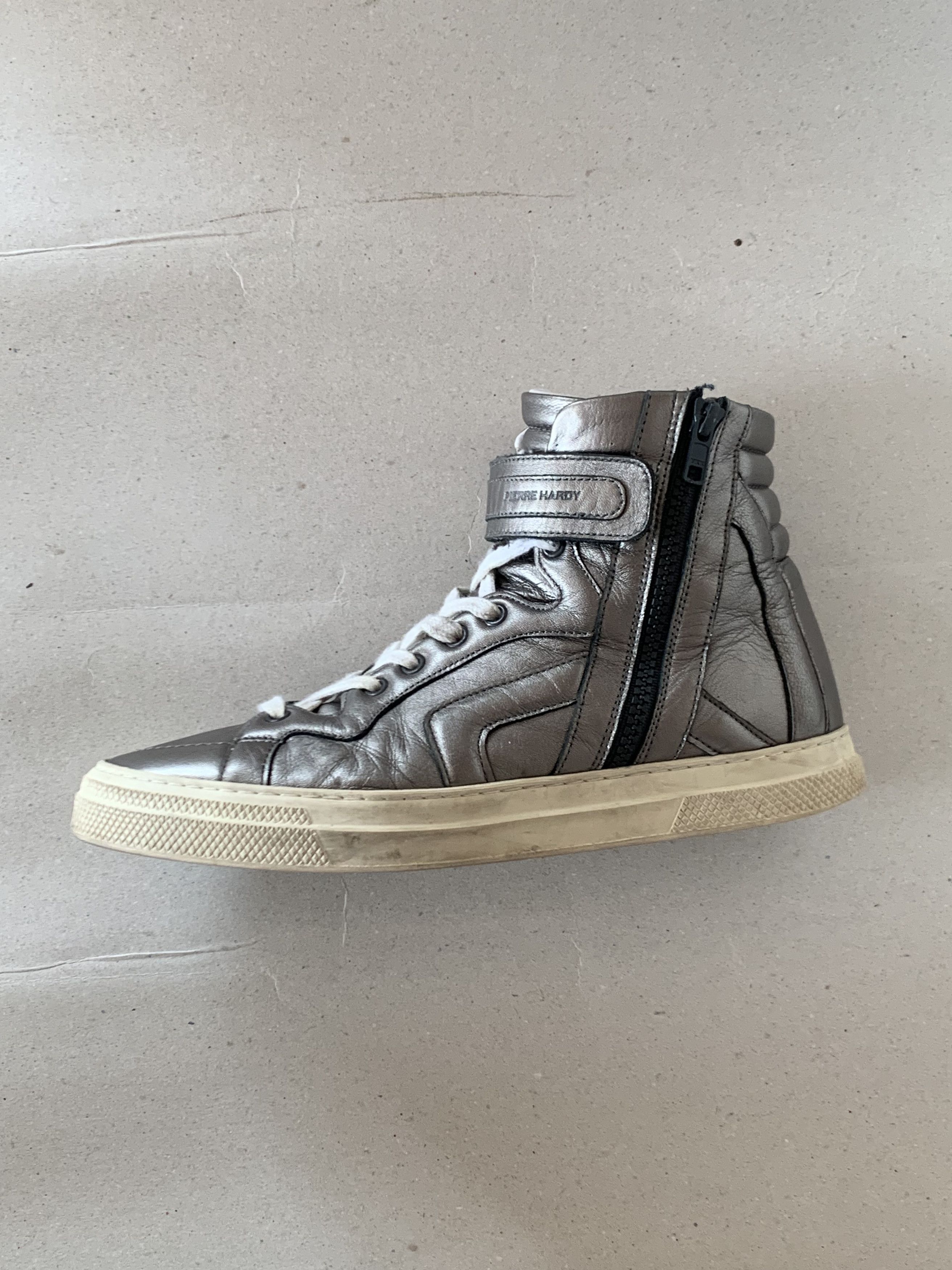 Pierre Hardy Pierre hardy Metallic hi-tops Size US 7.5 / EU 40-41 - 2 Thumbnail