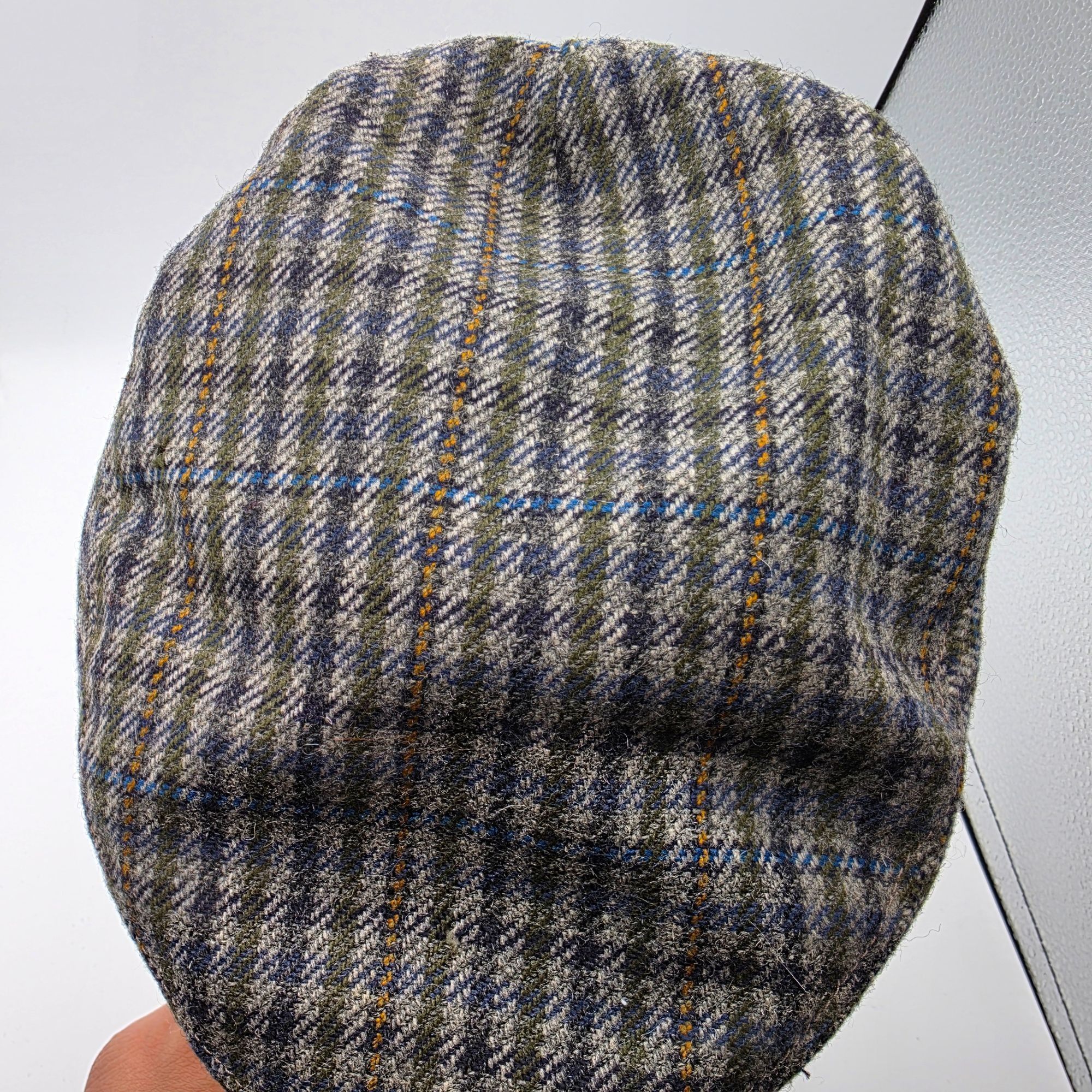 Other Scottish Cheviot Cloth Wool Newsboy Cap By Teviotex Hawick A Size ONE SIZE - 9 Thumbnail