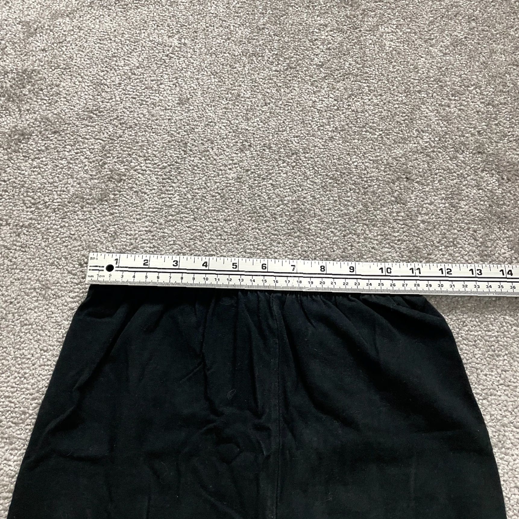 Eddie Bauer Eddie Bauer Leggings Womens Medium Solid Black Stretch Active Comfort Slimming Regular 22x25 Size 32" / US 10 / IT 46 - 5 Thumbnail