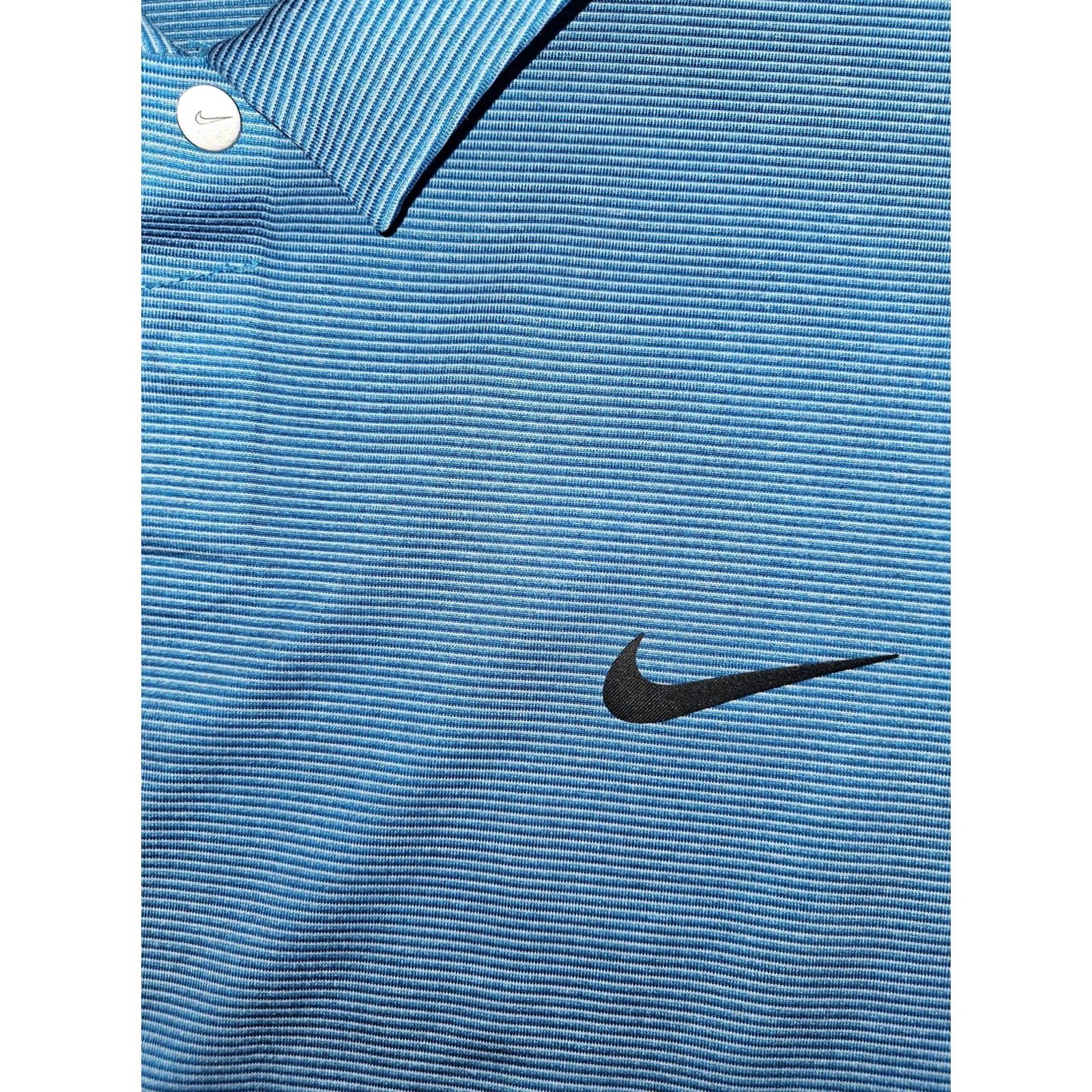 Nike Nike Tiger Woods Polo Shirt Mens L Blue Dri-FIT Golf St Albans 2015 Tiger Woods Collection Shirt Mens L Blue Dri-FIT Golf St Albans 2015 Size US L / EU 52-54 / 3 - 7 Thumbnail