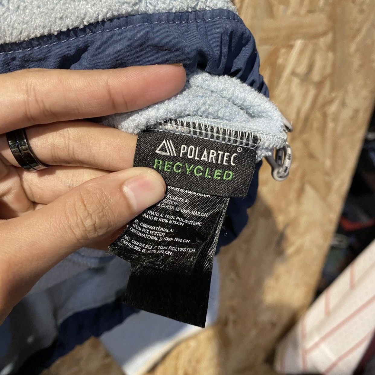 The North Face × Vintage Vintage the North Face Denali Jacket baby blue womens medium Size M / US 6-8 / IT 42-44 - 12 Thumbnail