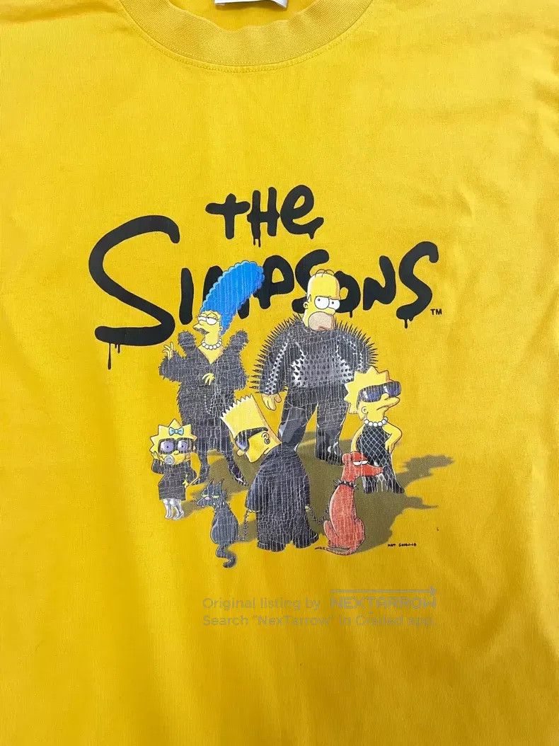 Balenciaga Balenciaga The Simpsons Family Short Sleeve T-Shirt Size S Size US S / EU 44-46 / 1 - 4 Thumbnail