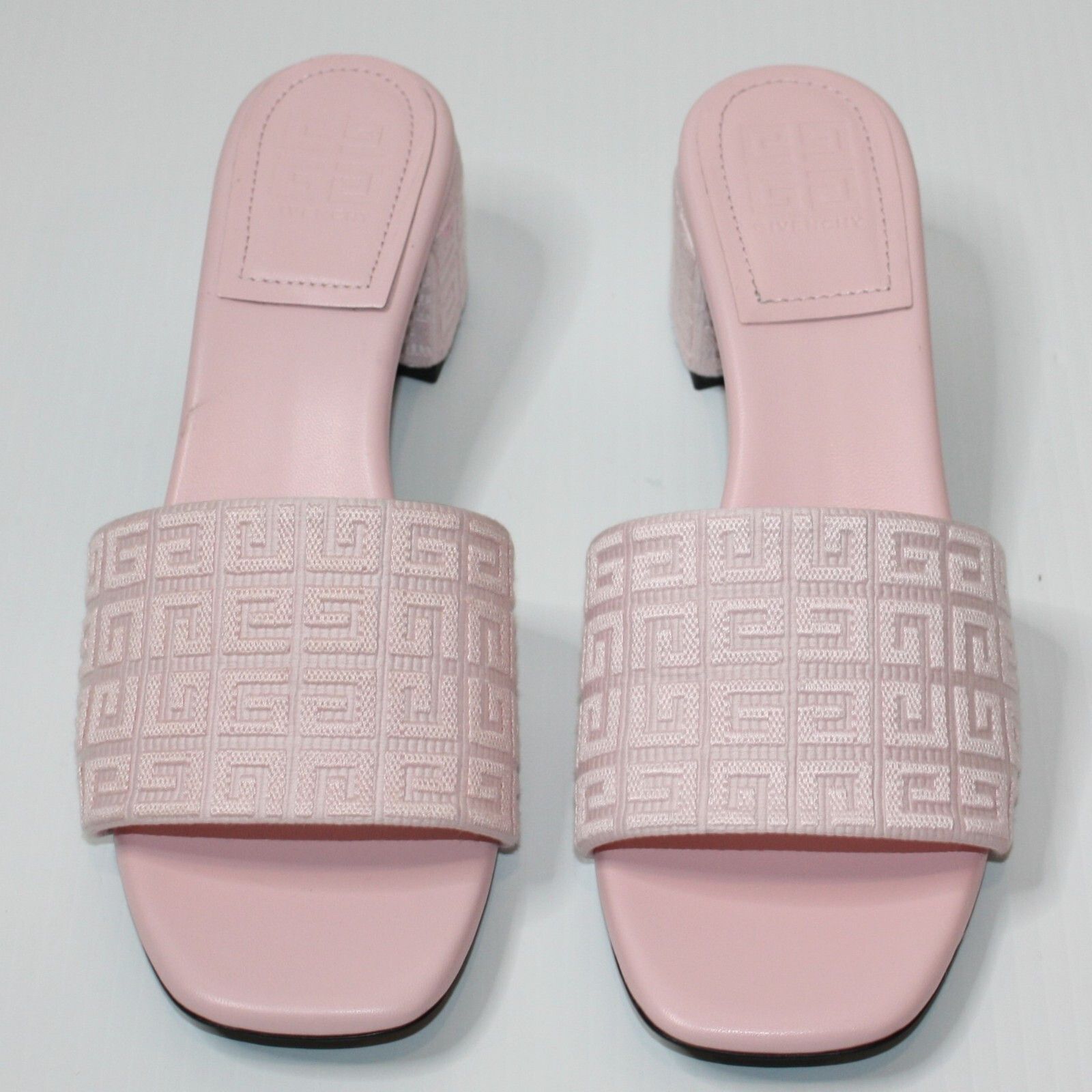 Givenchy 4G Block Heel Slide Sandals in Tender Pink US 10 MSRP $775 Size US 10 / IT 40 - 7 Thumbnail
