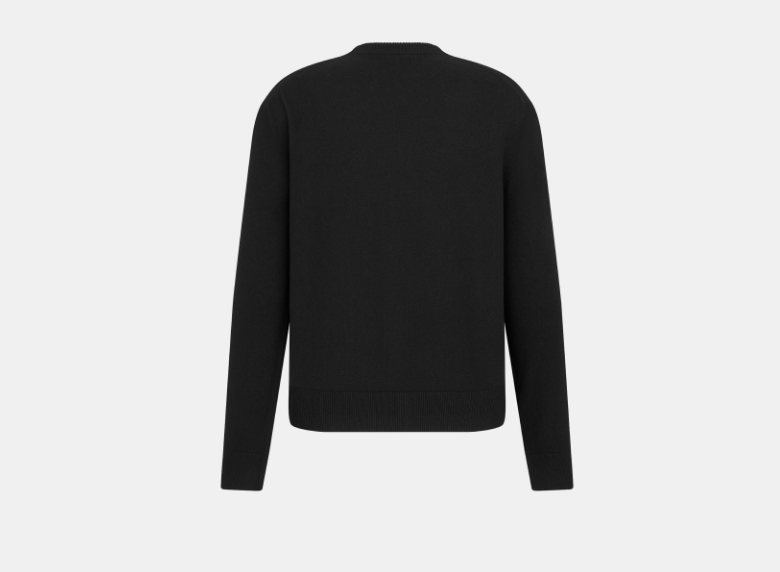 Dior o1w1db11025 513M66 Dior Archives Labels Sweater in Black Size US S / EU 44-46 / 1 - 2 Thumbnail