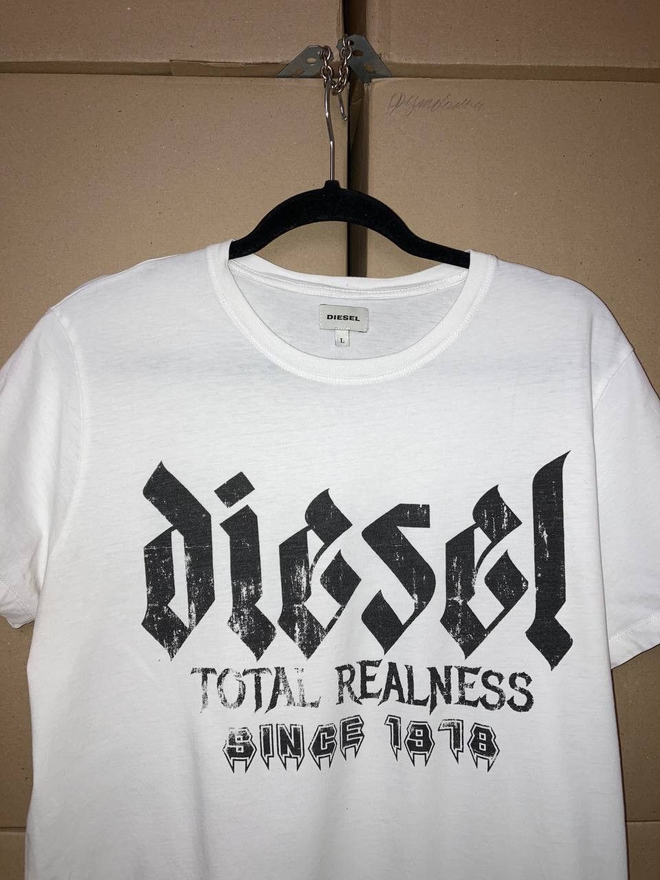 Diesel VINTAGE DIESEL Y2K SKATE AFFLICTION T SHIRT AVANT GARDE SKUL Size US L / EU 52-54 / 3 - 7 Thumbnail