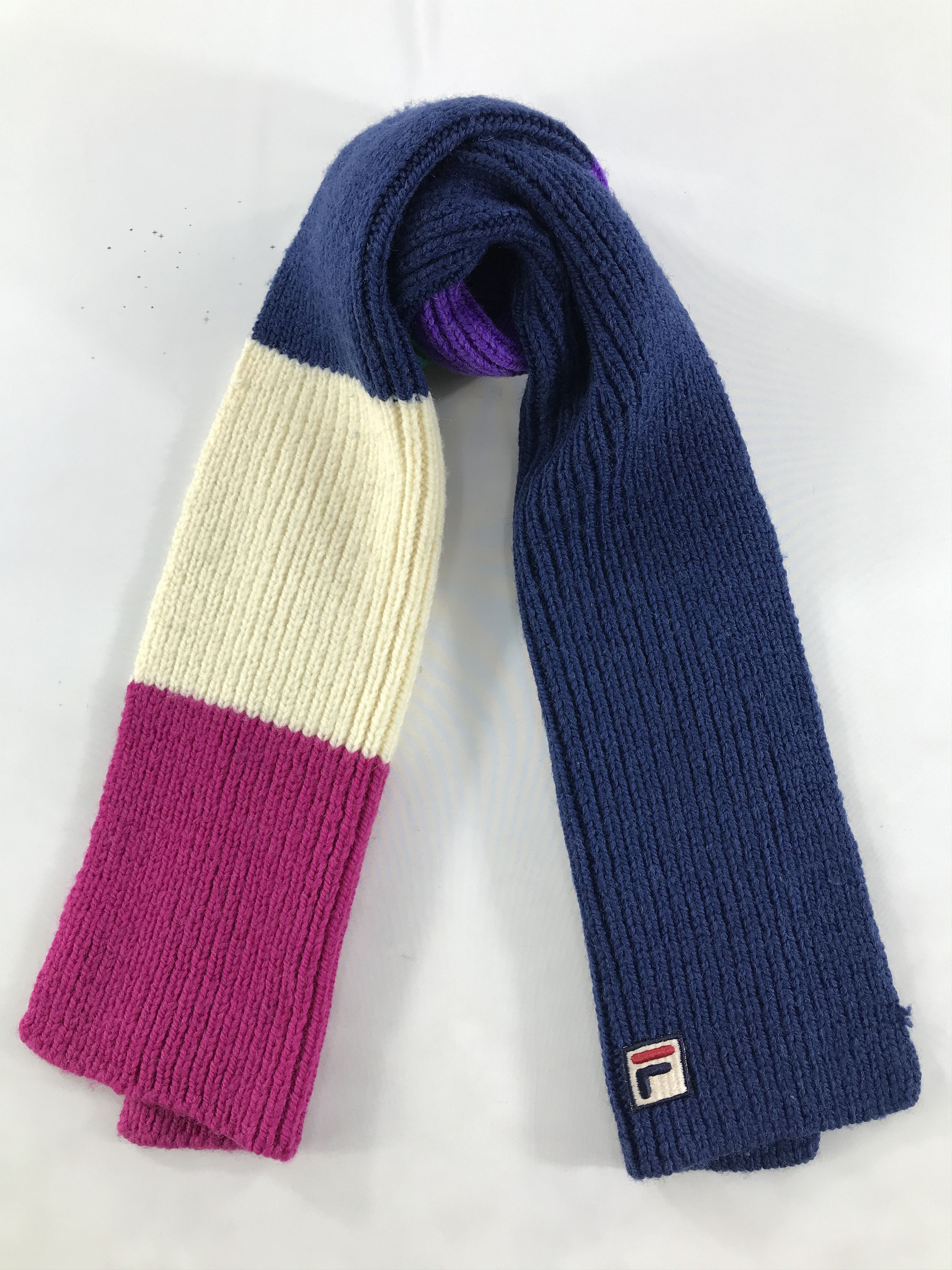 Fila Vintage Fila Scarf/Muffler/Neckwear MF1145 Size ONE SIZE - 1 Thumbnail