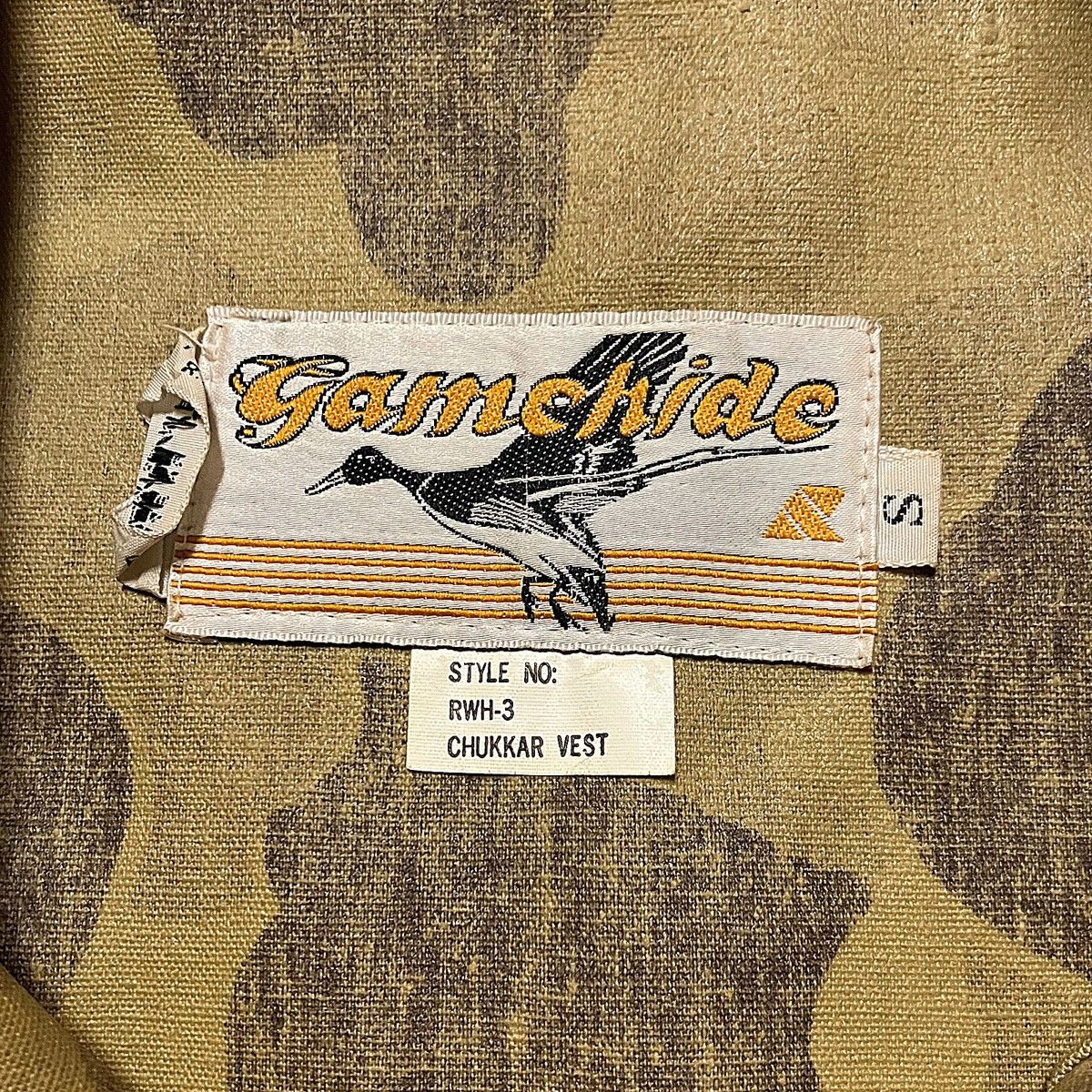Vintage Vintage Camo Hunting Vest Size US S / EU 44-46 / 1 - 3 Thumbnail