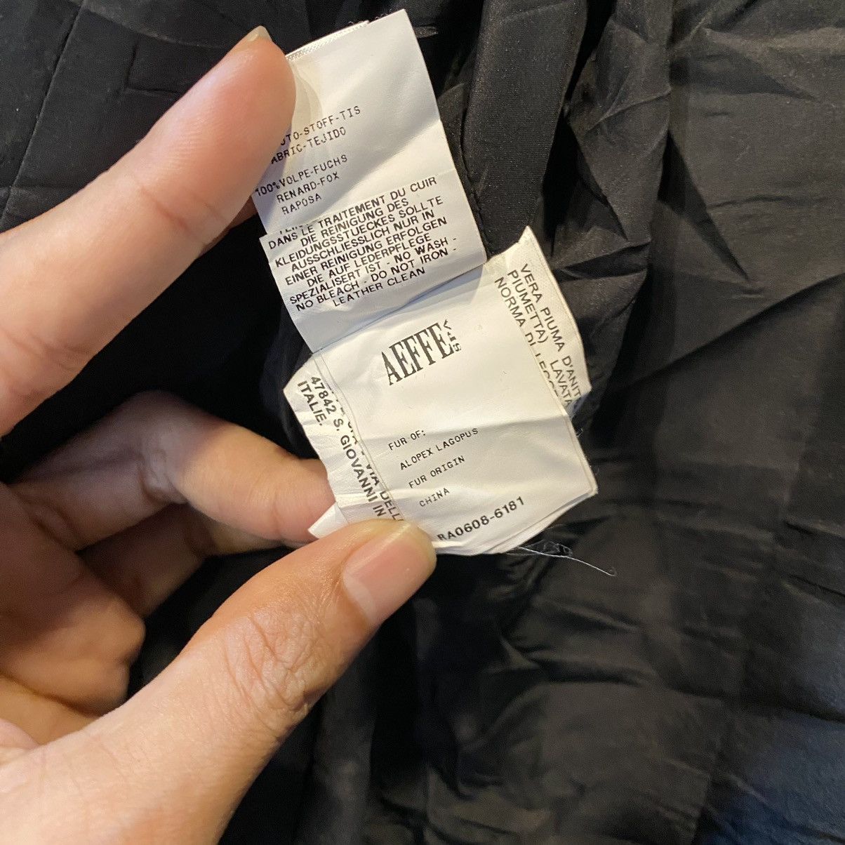 MOSCHINO - Coat Jacket Fur Cheap & Chic