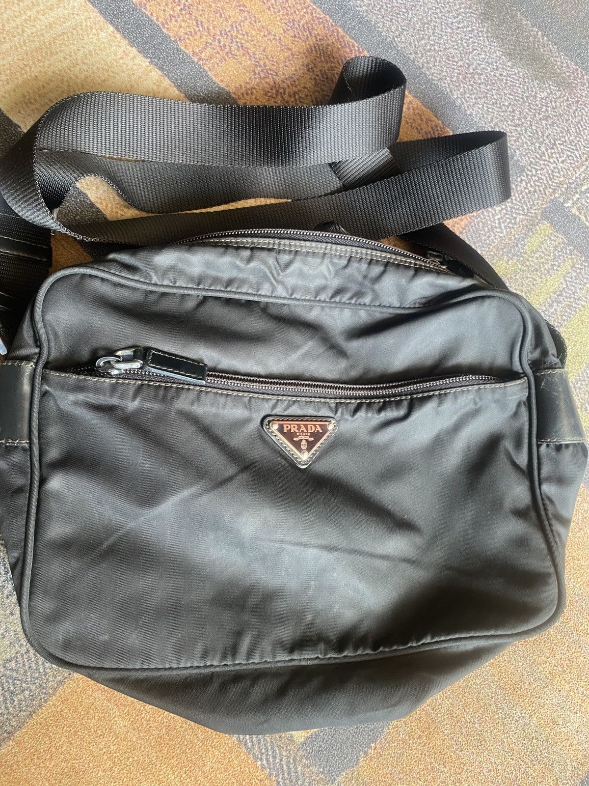 Prada Authentic Prada Tessuto Nyalon Sling Bag Size ONE SIZE - 20 Thumbnail