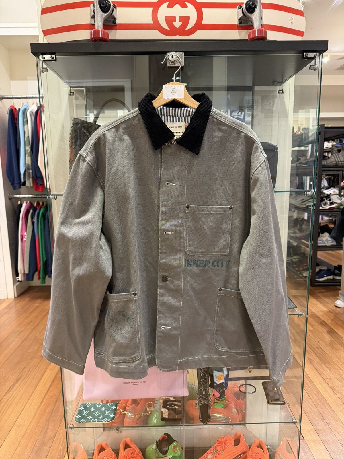 Honor the Gift Honor The Gift Chore Jacket -Stone Size US XL / EU 56 / 4 - 1 Thumbnail
