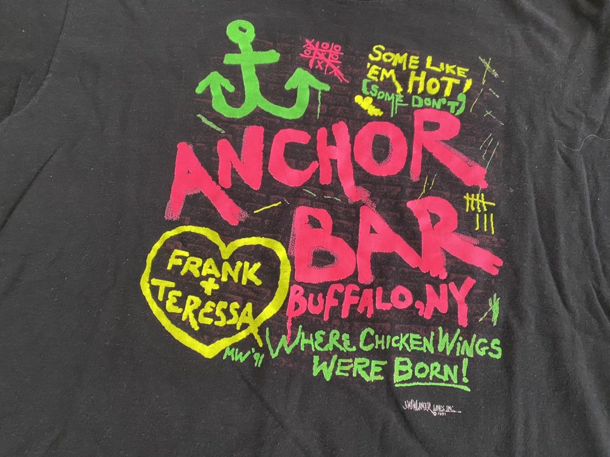 Vintage 1991 anchor bar Buffalo shirt Xl Size US XL / EU 56 / 4 - 2 Thumbnail