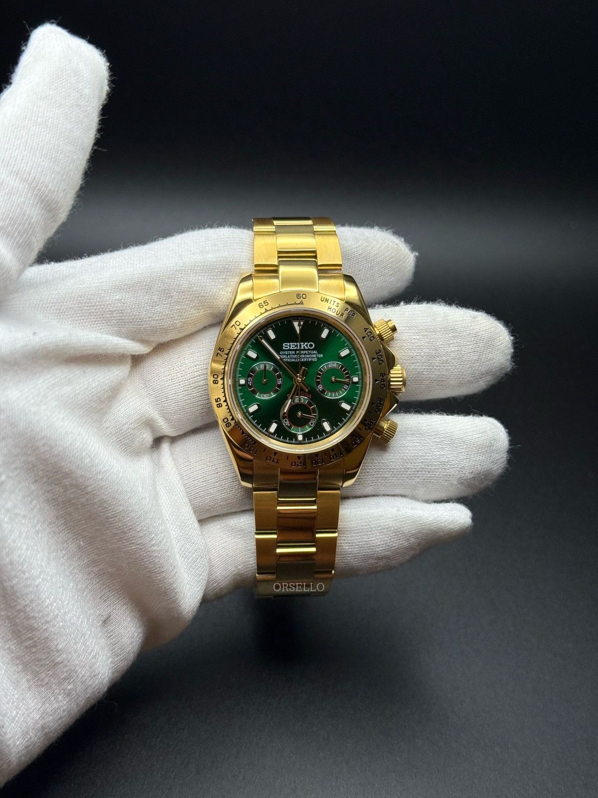 Seiko seiko mod watch daytona john mayer chronograph watch Size ONE SIZE - 1 Thumbnail